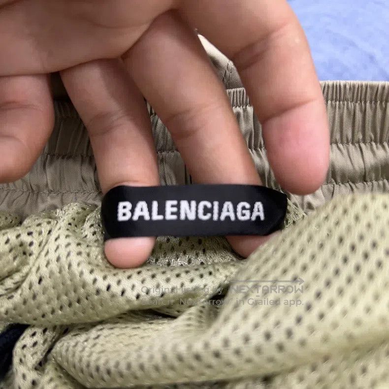 Balenciaga Balenciaga Double Hook Embroidered Wide Leg Sports Pants Size US 28 / EU 44 - 3 Thumbnail