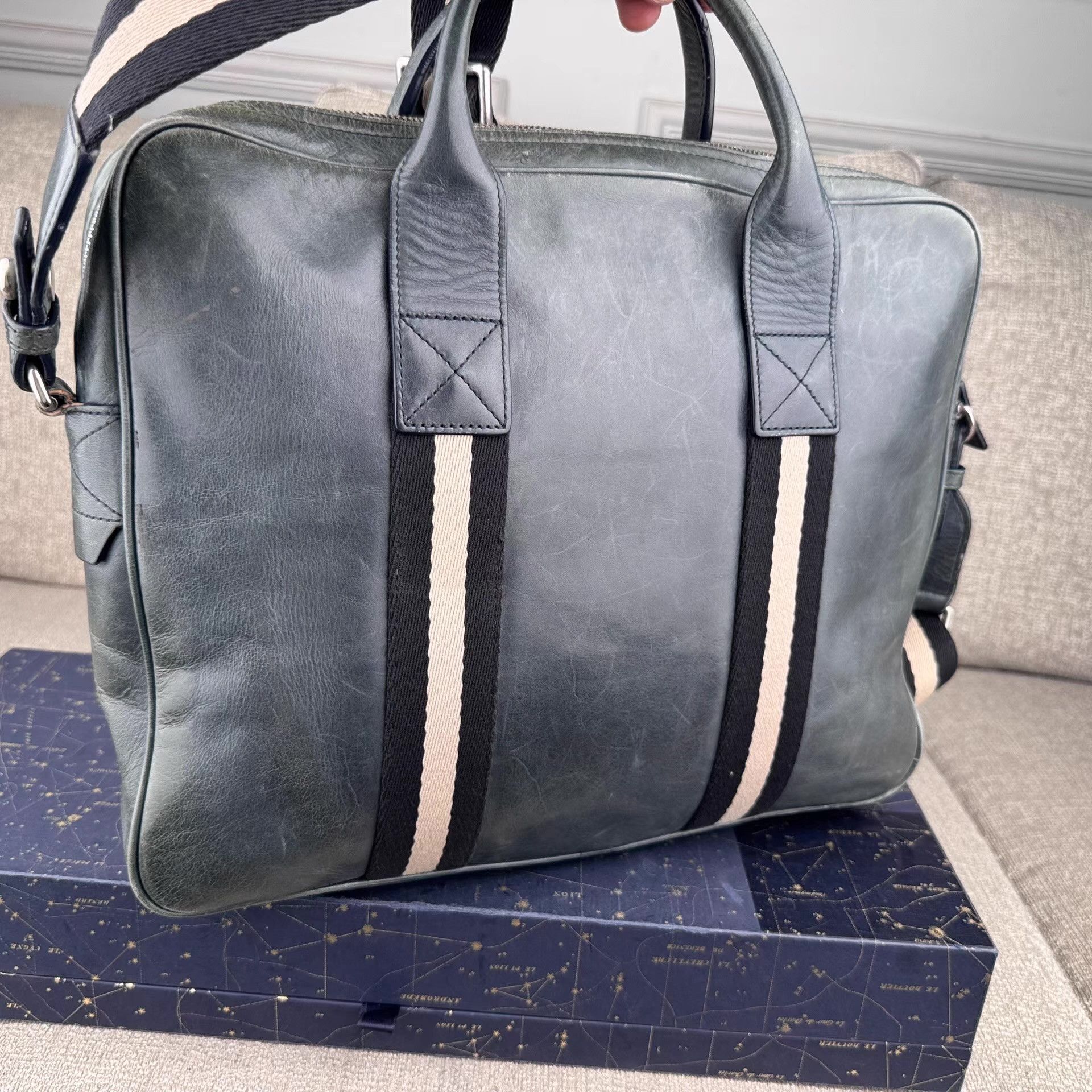 Bally Bally men's genuine leather briefcase Ｑ27 Size ONE SIZE - 2 Thumbnail