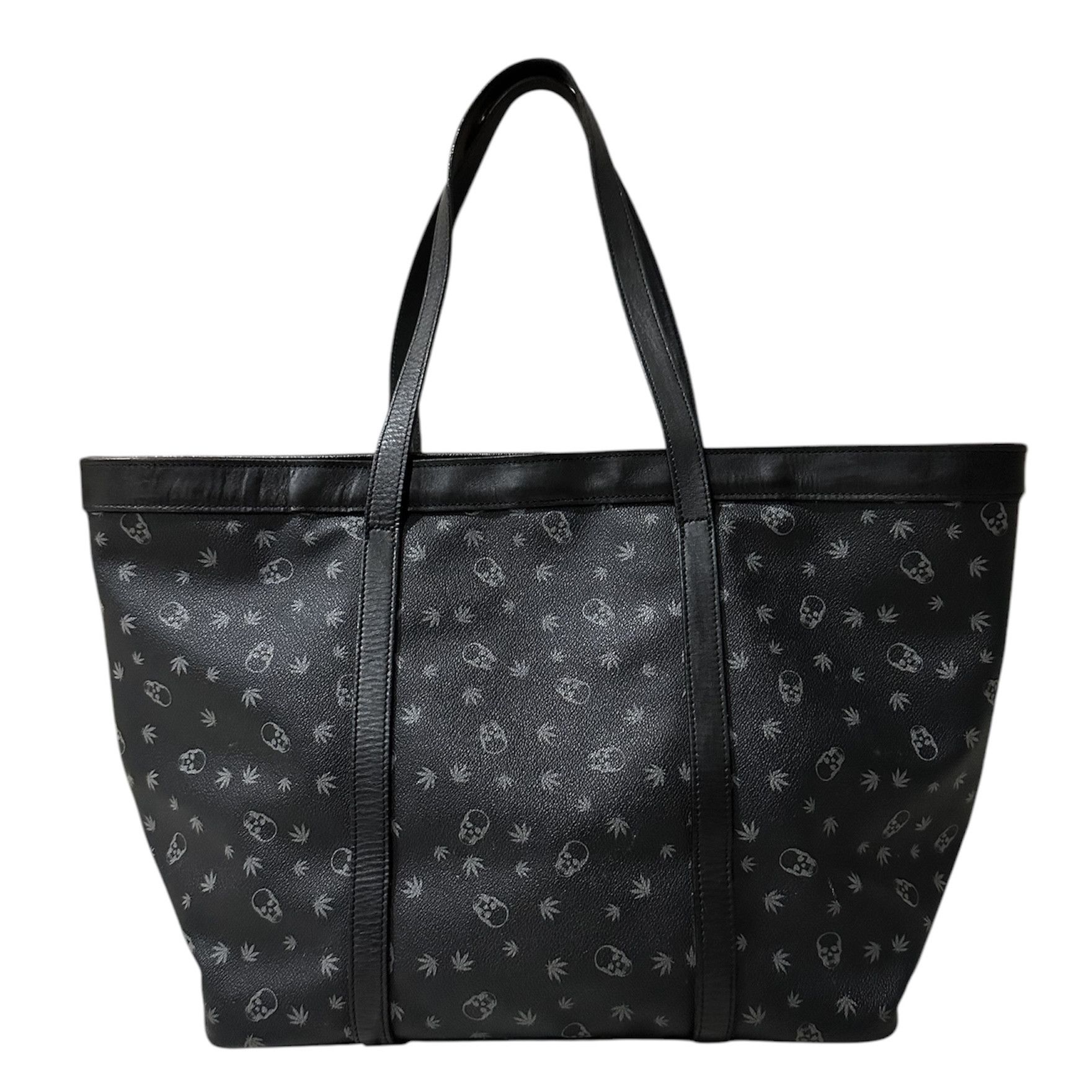 Lucien Pellat-Finet 🔥LPF Skull Hemp Leather Tote Bag Size ONE SIZE - 2 Thumbnail
