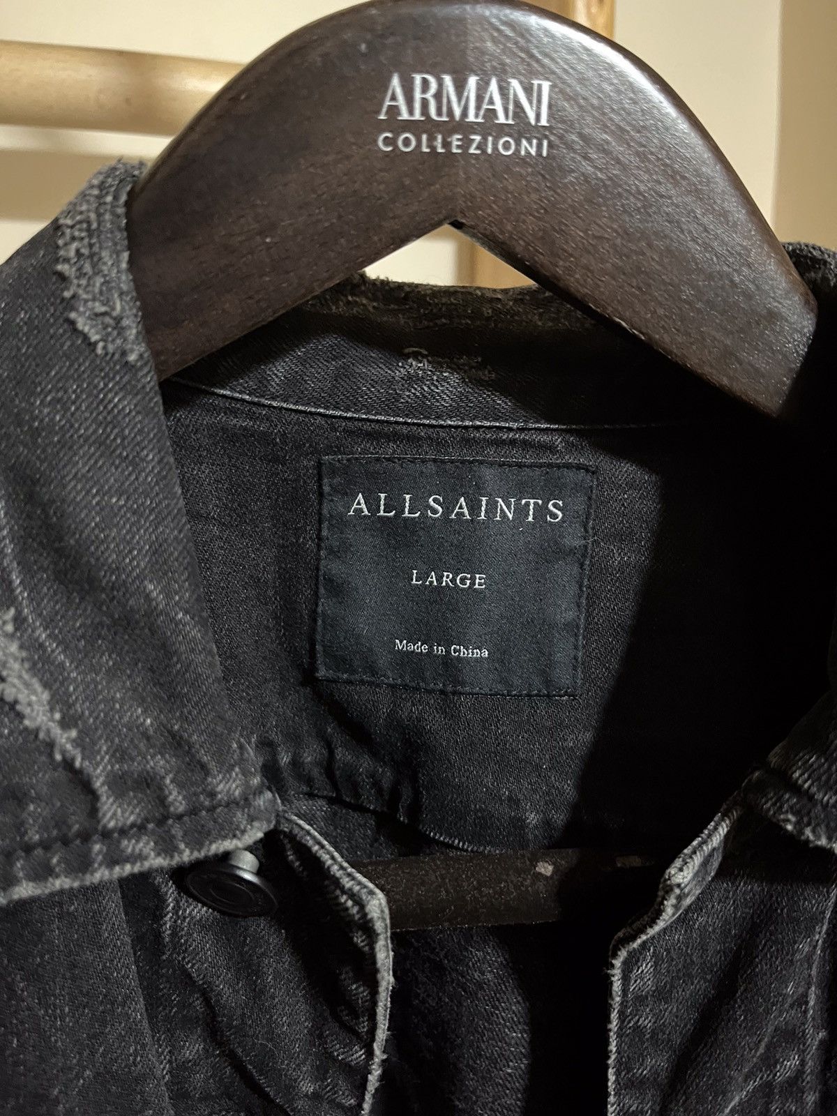 Allsaints ALLSAINTS DENIM JACKET Size US L / EU 52-54 / 3 - 2 Thumbnail