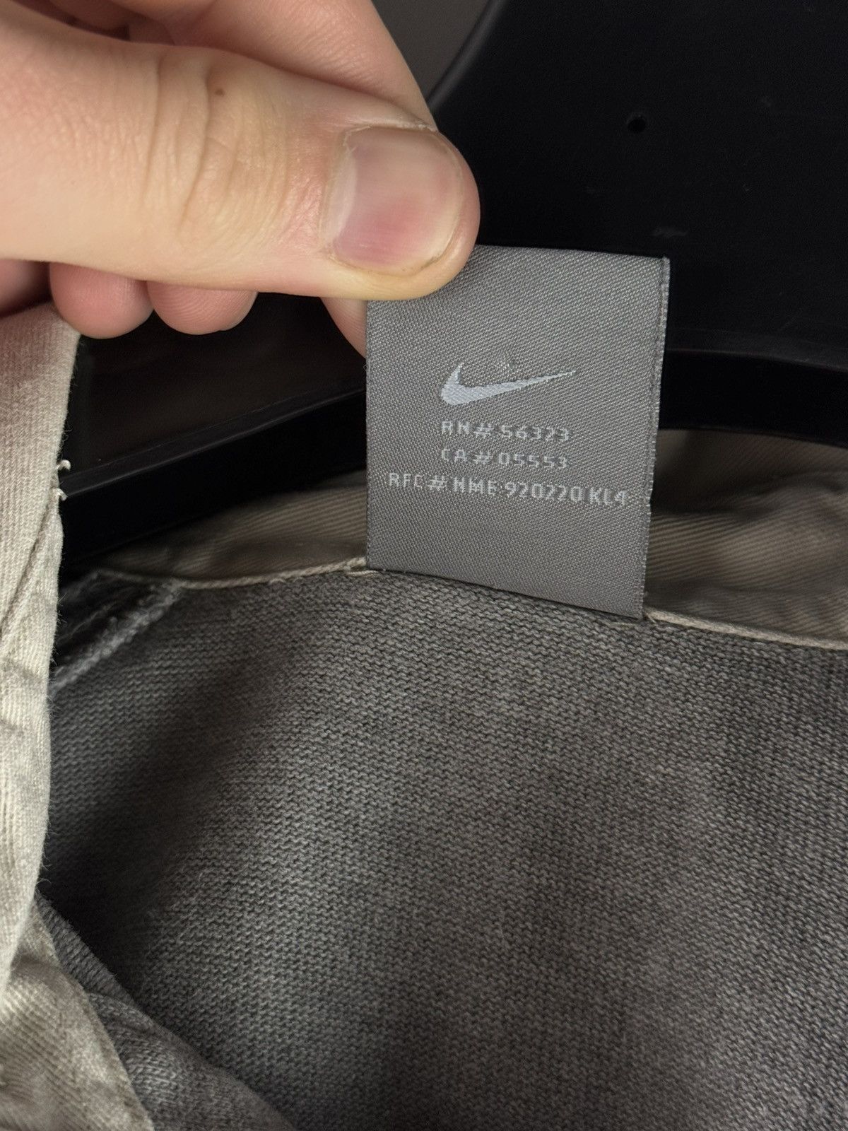 Nike Vintage 00s Nike Athletic Rugby Polo Long Sleeve Shirt Gray Size US M / EU 48-50 / 2 - 9 Thumbnail