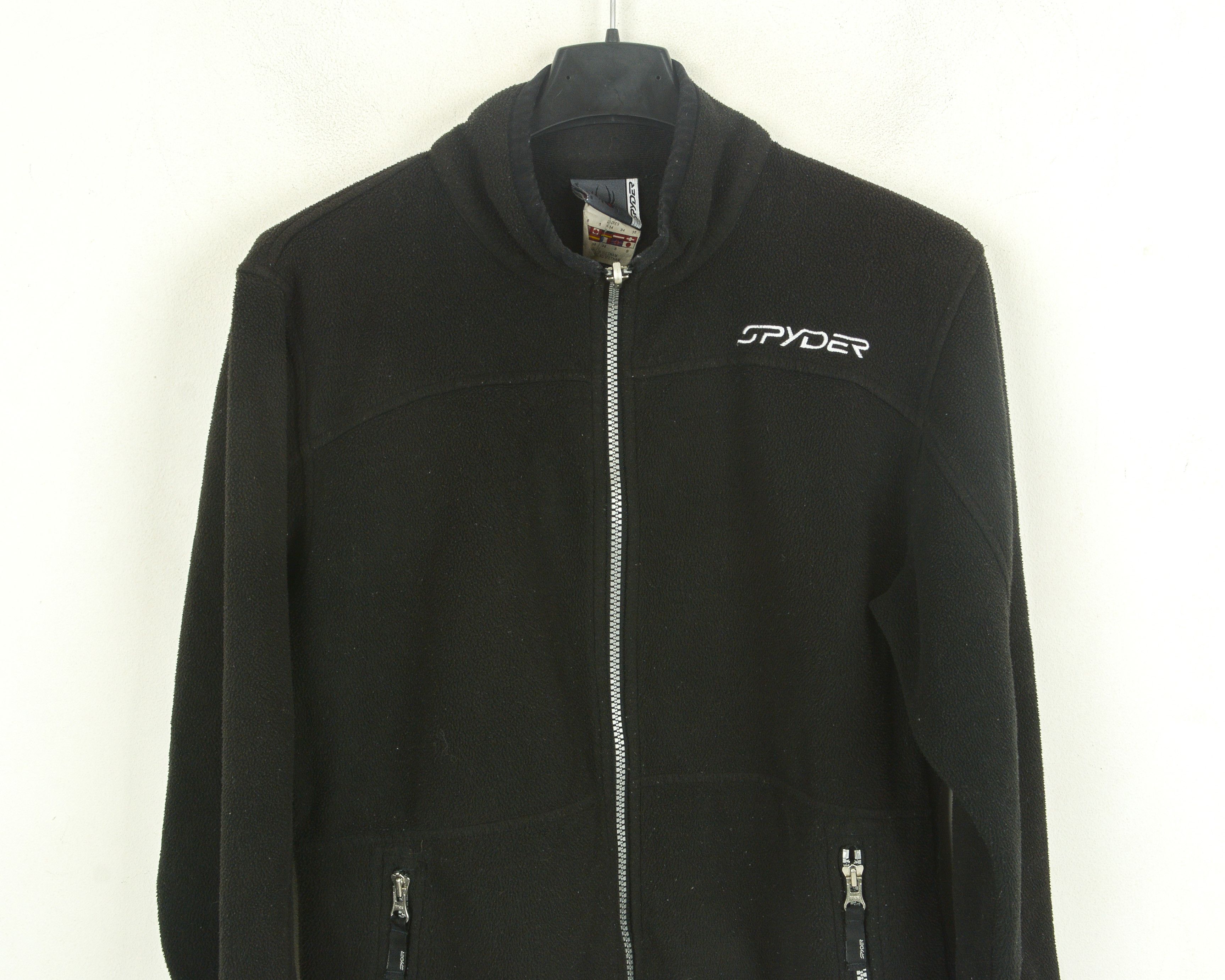 Spyder Women S Black Fleece Jumper sweatshirt sweater Full Zip Size US S / EU 44-46 / 1 - 2 Thumbnail