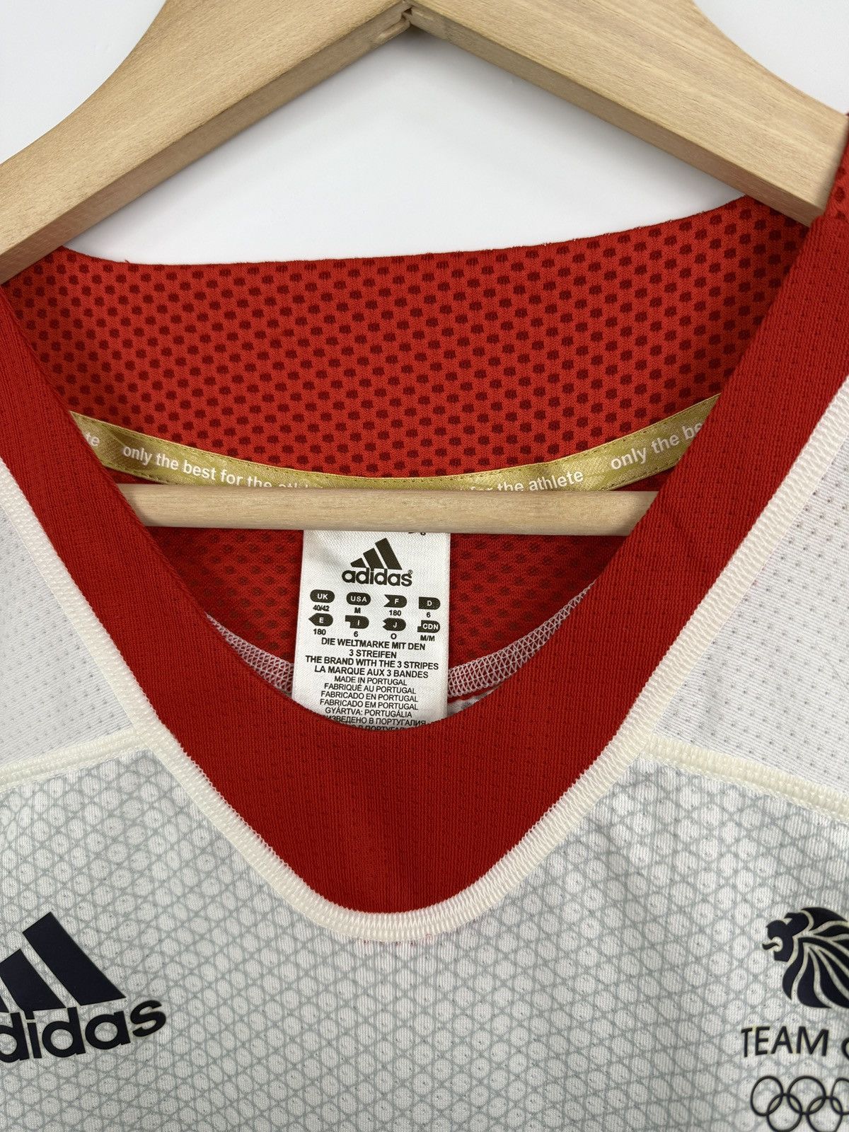 Adidas 🇬🇧 2012 Adidas Great Britain Olympic Team GB Football Jersey Size US M / EU 48-50 / 2 - 6 Thumbnail