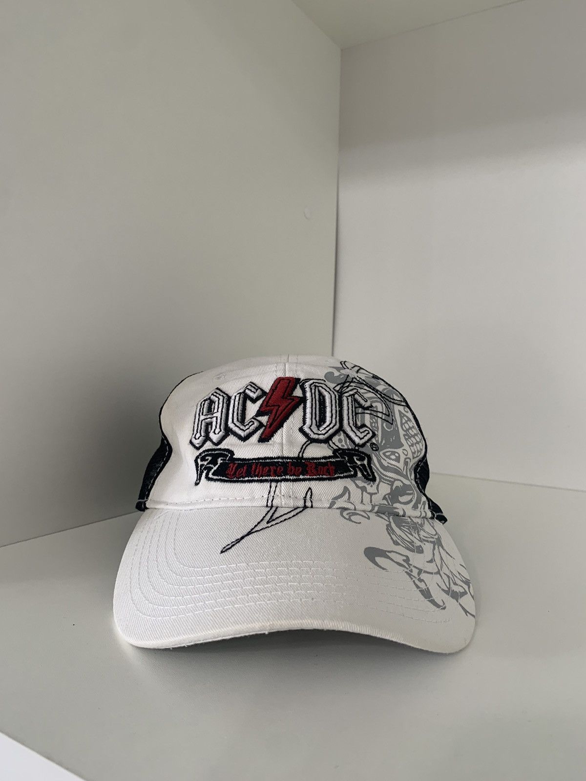 Streetwear ac dc let there be rock bootleg cap hat grailed