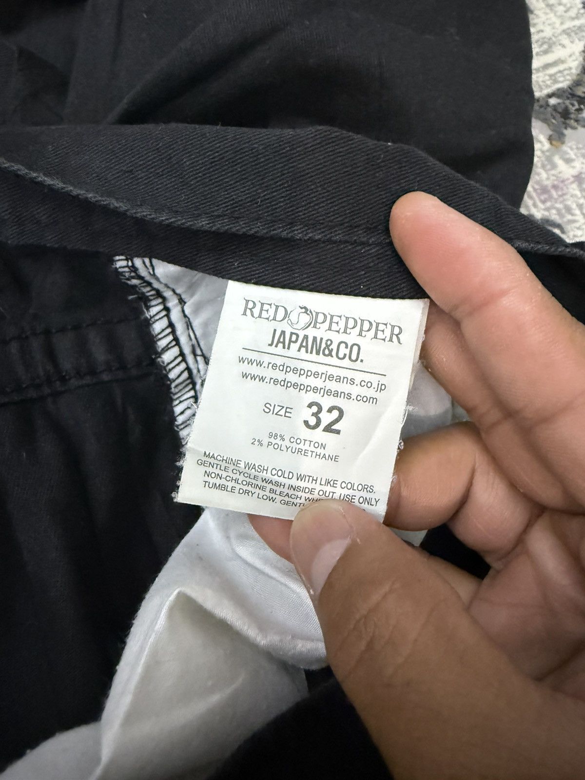 Ed Hardy RED PEPPER X ED HARDY SKULL JAPANESE BRAND DENIM Size US 36 / EU 52 - 17 Thumbnail