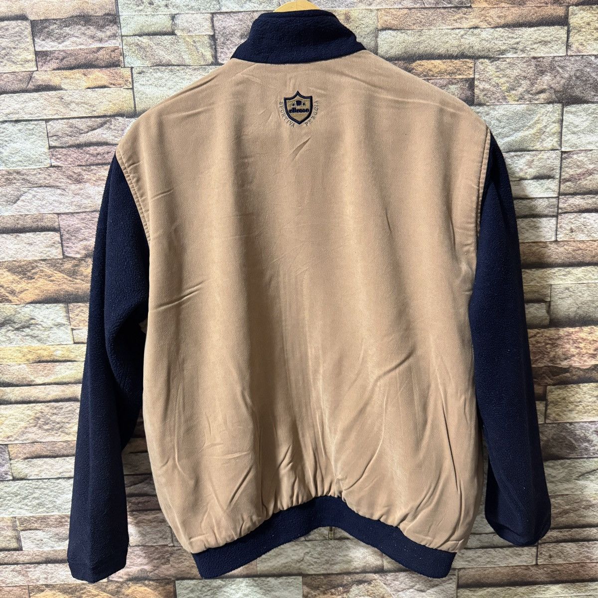 Ellesse × Vintage Vintage Ellesse Reversible Fleece Jacket Size US L / EU 52-54 / 3 - 6 Thumbnail