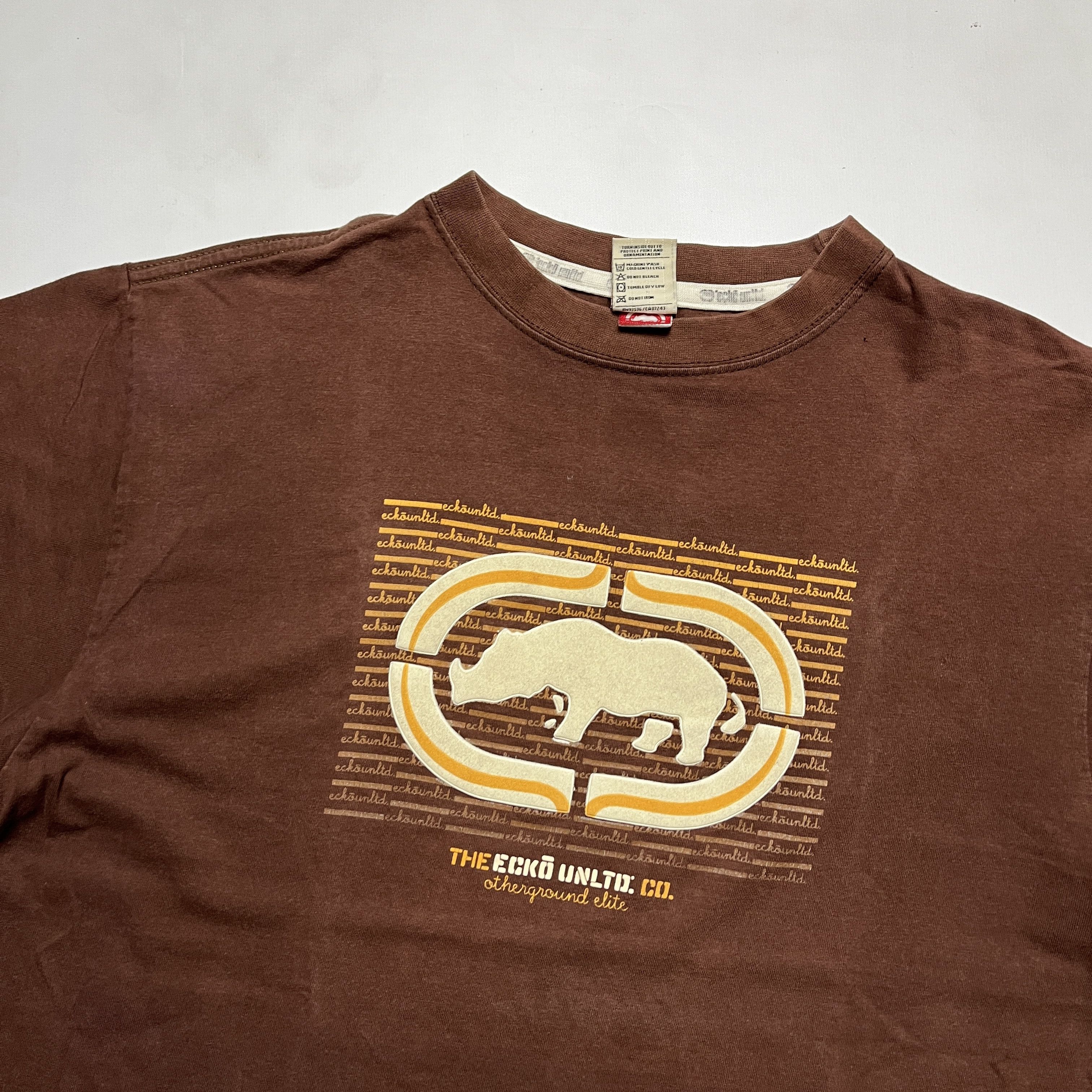 Ecko Unltd. × Vintage ecko big logo sun faded Size US L / EU 52-54 / 3 - 2 Thumbnail
