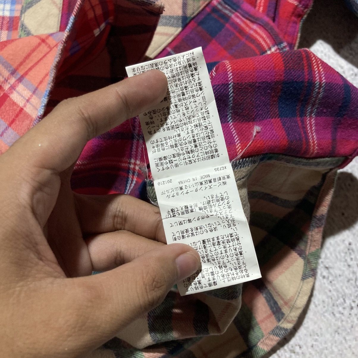 Japanese Brand 2000s X-girl Patchwork Double Pocket Button Up Shirt Lgb Size US M / EU 48-50 / 2 - 18 Thumbnail