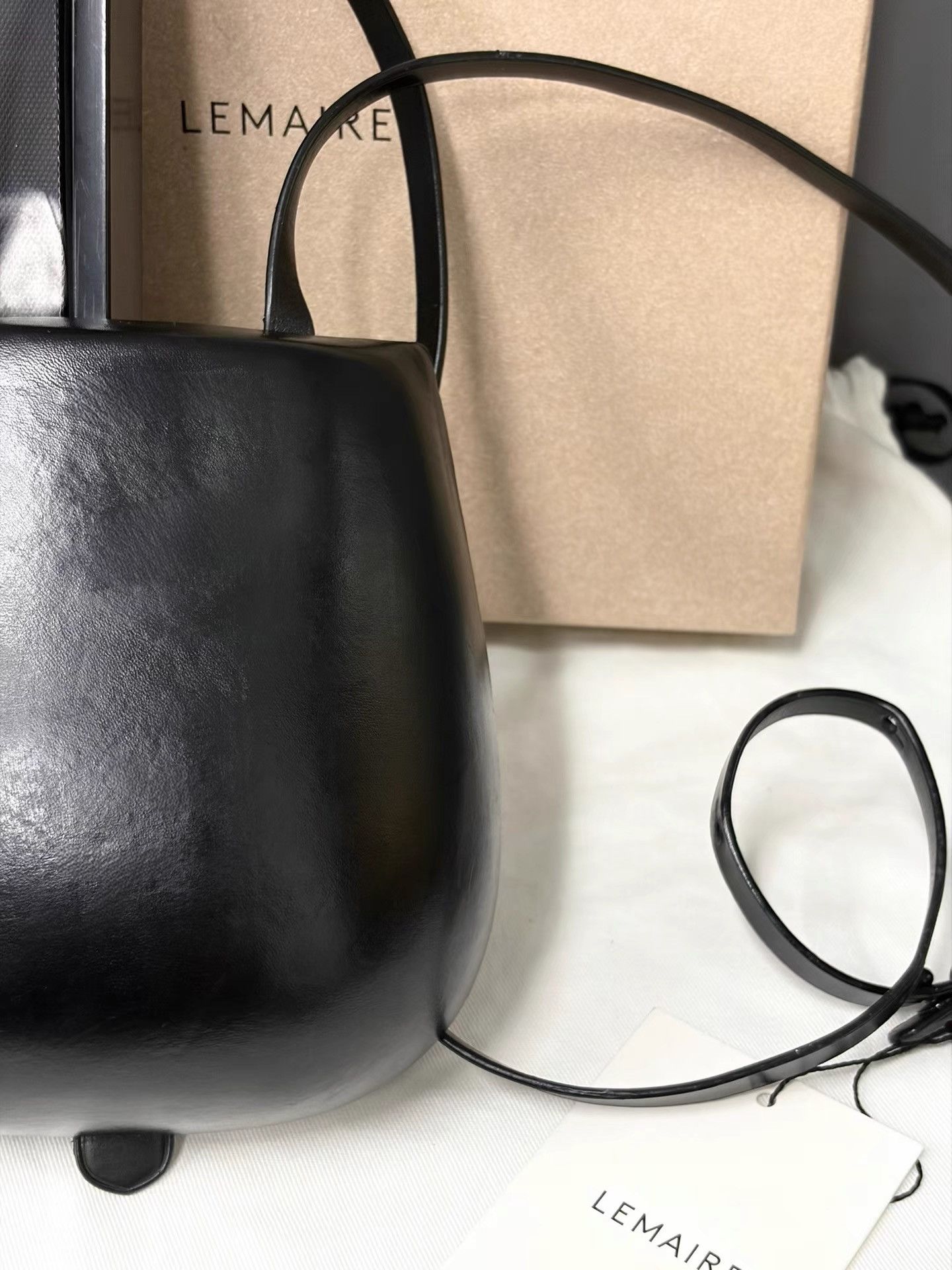 Lemaire Lemaire FW22 2nd Generation Tacco Bag Saddle Bag K34 Size ONE SIZE - 3 Thumbnail