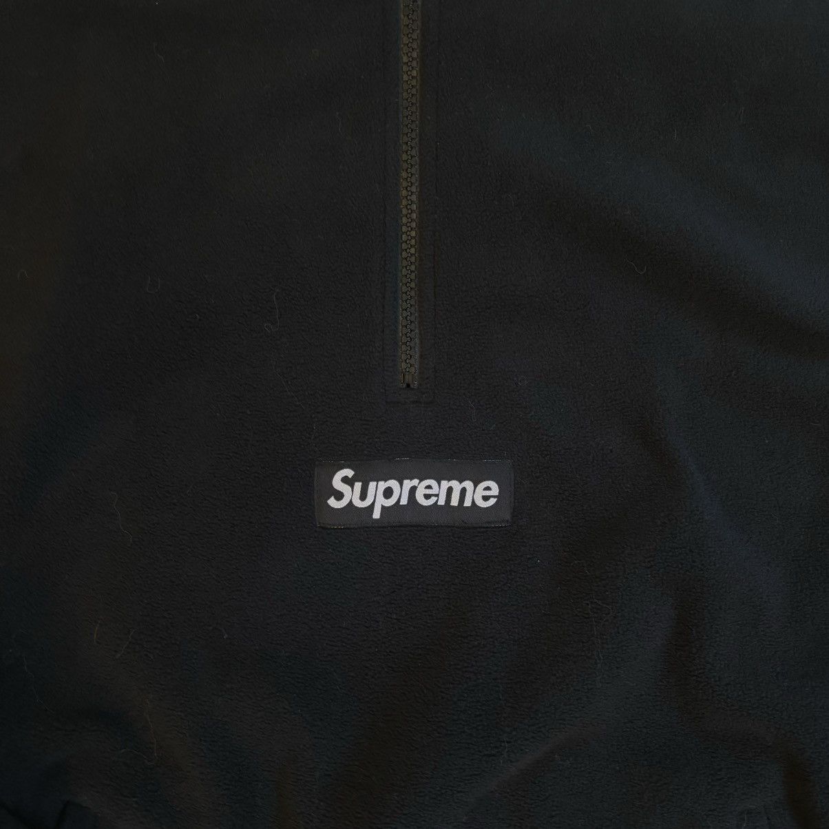 Polartec Supreme Black Facemask Half Zip Polartec Size US M / EU 48-50 / 2 - 2 Thumbnail