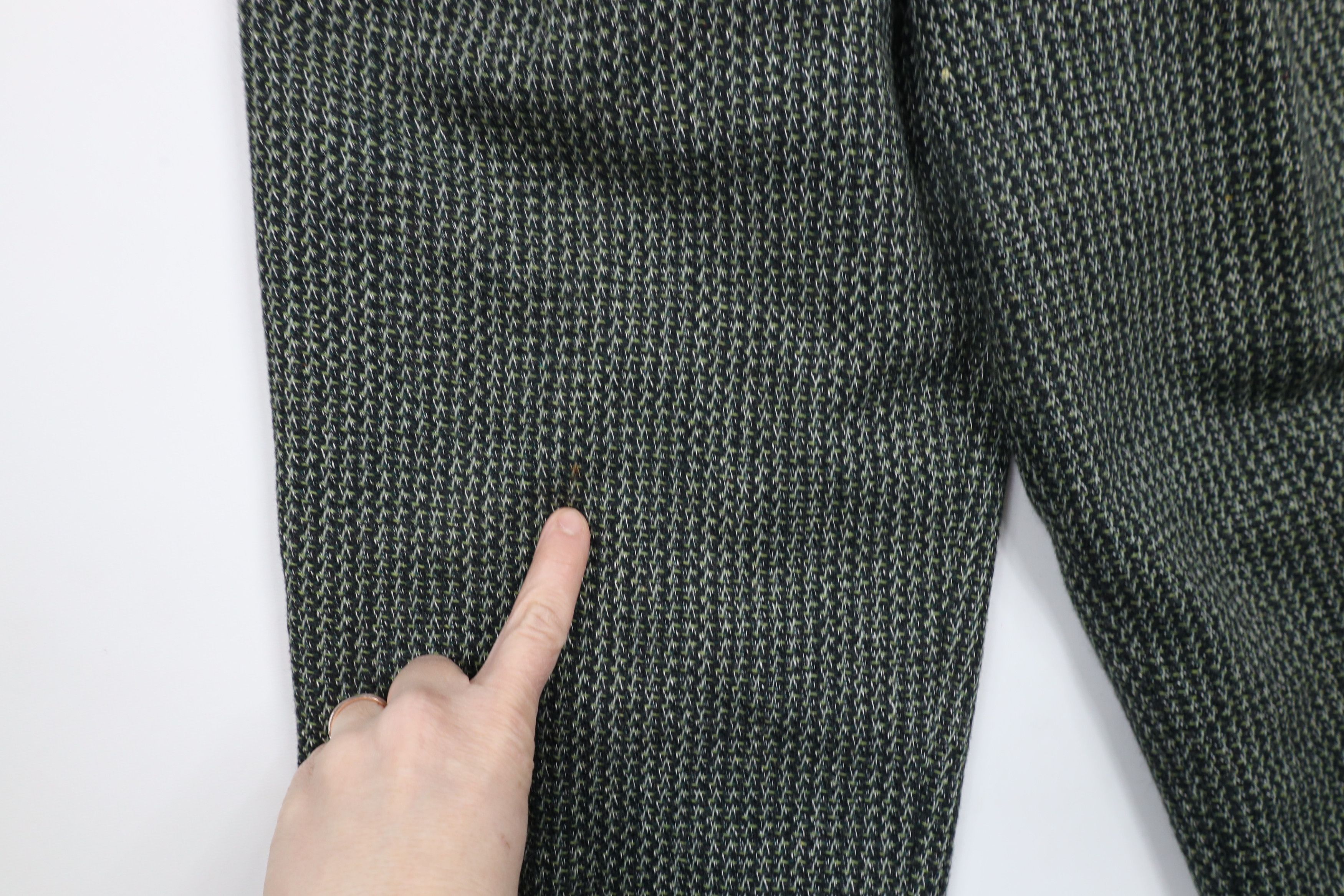 Vintage Vintage 90s Streetwear Blend High Waist Chino Pants Green Size 27" / US 4 / IT 40 - 5 Thumbnail
