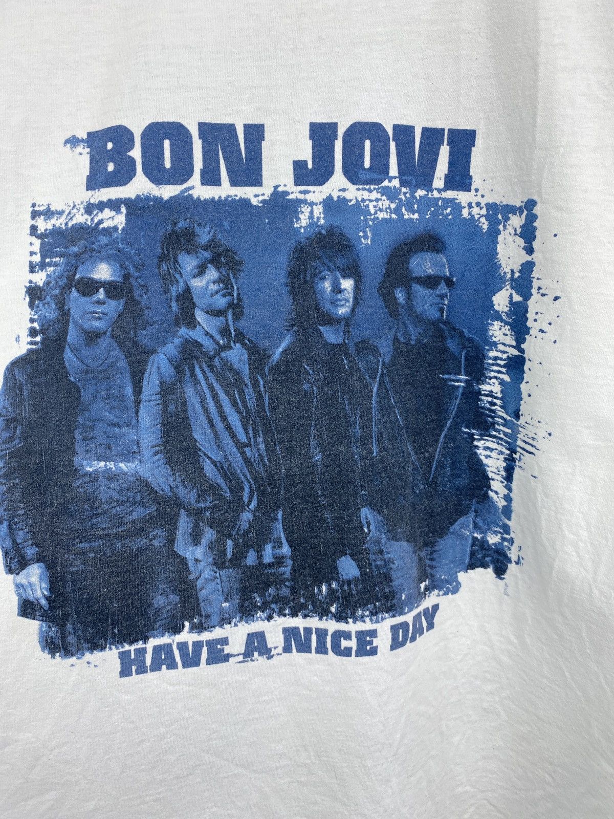 Bon Jovi Vintage 2005 Bon Jovi What About Now Tour T-Shirt Retro Rare Size US L / EU 52-54 / 3 - 5 Thumbnail
