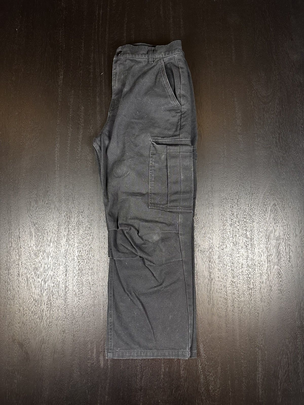 Oak + Fort Oak + Fort Cargo Pants — Black (Baggy, Hemmed for 5’5”) Size US 30 / EU 46 - 2 Thumbnail
