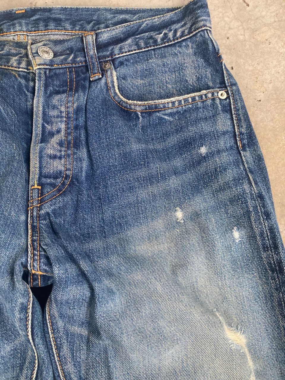 Japanese Brand 💥BEST OFFER💥VINTAGE SHIPS JET BLUE REDLINE SELVEGDE DENIM Size US 32 / EU 48 - 14 Thumbnail