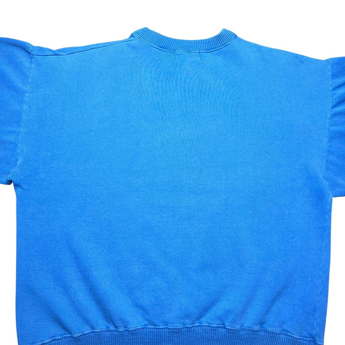 Coca Cola Vtg 1980s Coca-Cola Logo Spell Out Tricolor Blue Sweatshirt Size US L / EU 52-54 / 3 - 9 Thumbnail