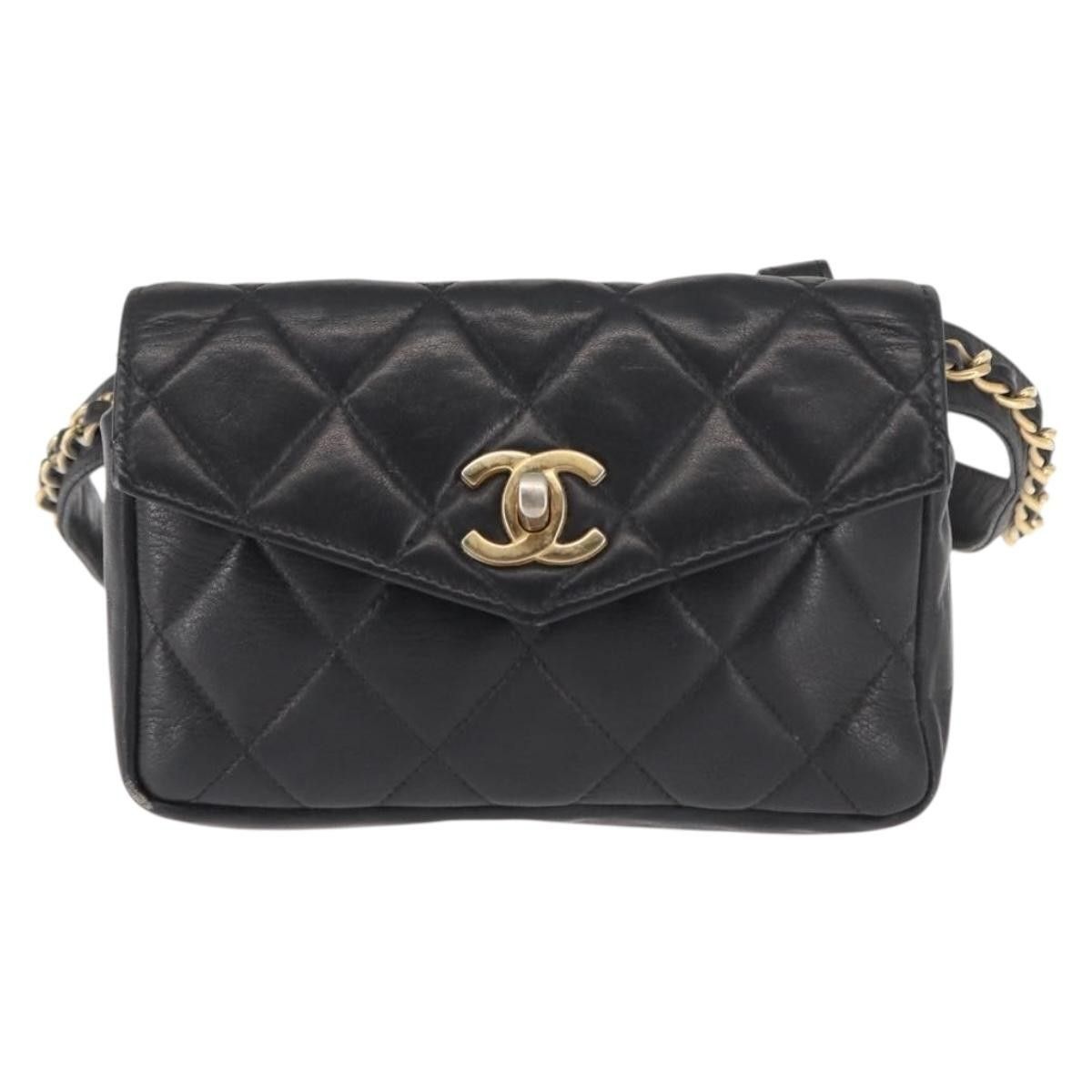 Chanel Chanel Vintage CC Flap Waist Bag Quilted Lambskin Size ONE SIZE - 1 Thumbnail