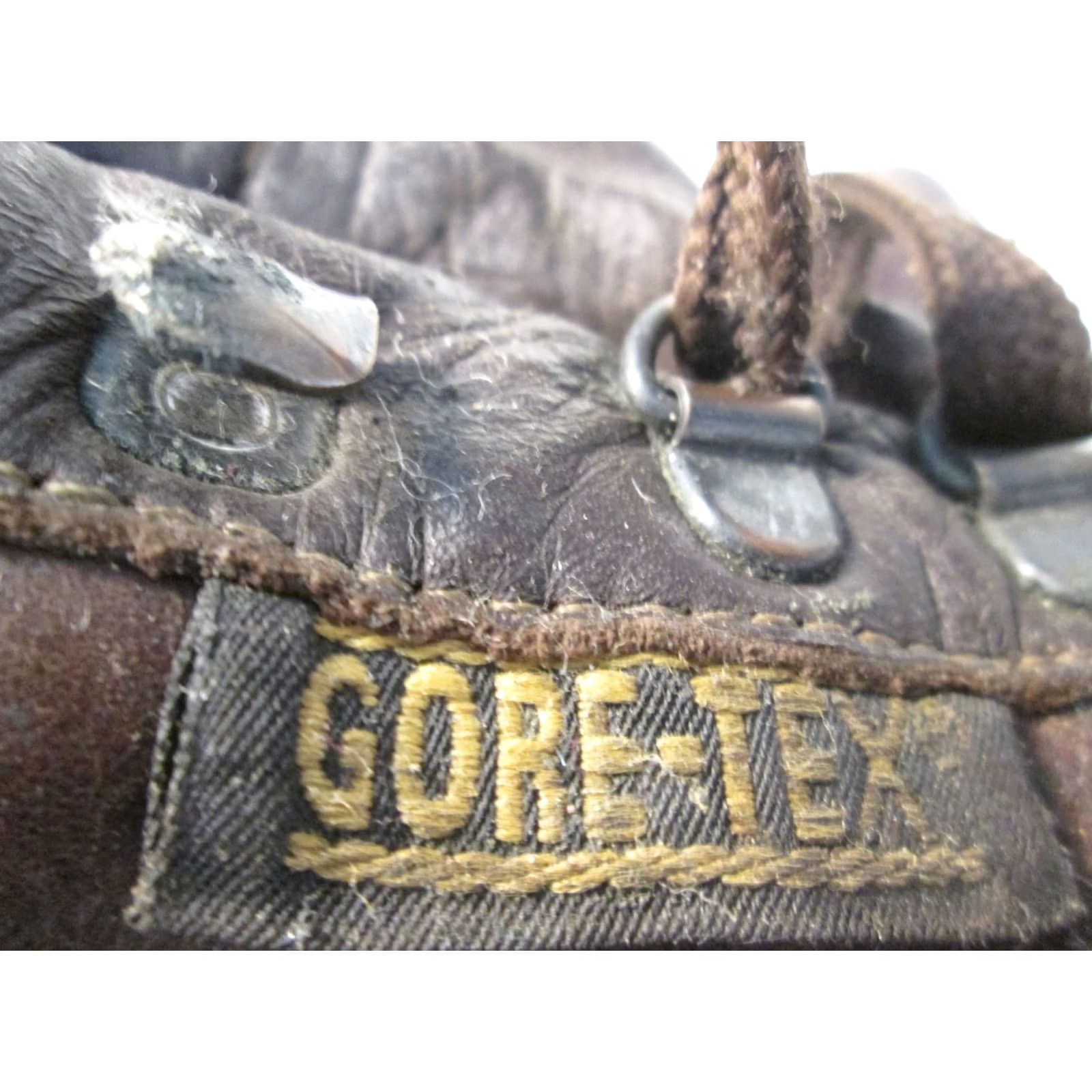 Vasque Vasque Womens Combat Boots Brown Gore-Tex Lace Up Logo Cowhide Upper Spinel? Size US 7 / IT 37 - 6 Thumbnail