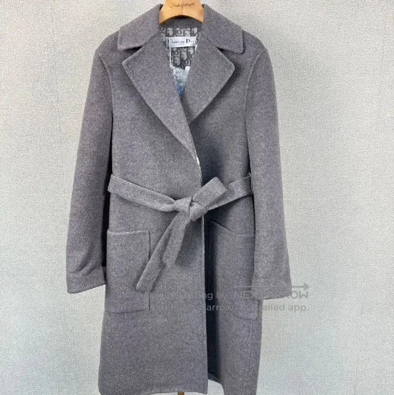 Other Dior Women’s Winter Light Gray Wool Coat . Size S / US 4 / IT 40 - 1 Thumbnail