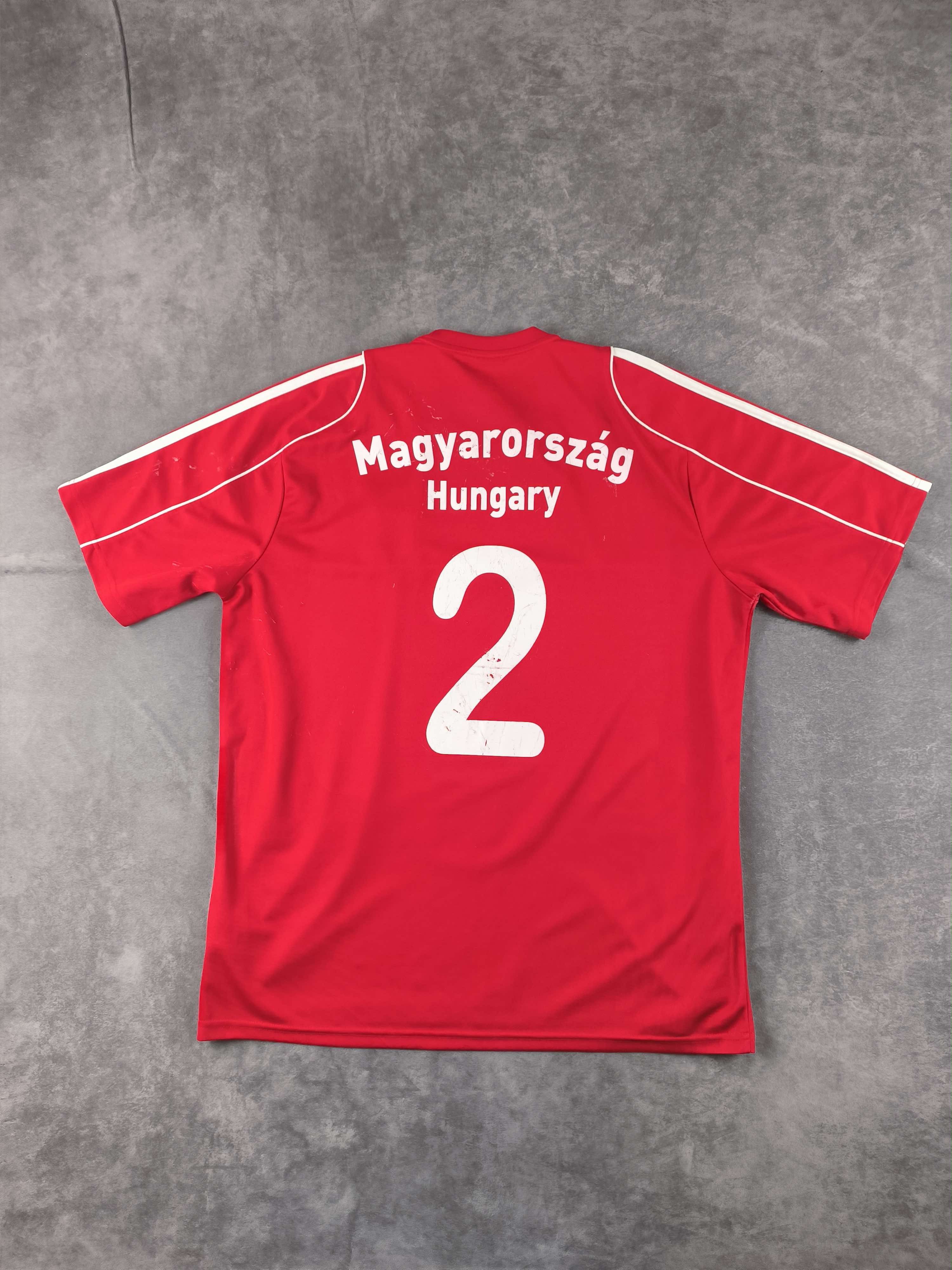 Adidas Hungary 2011 Adidas home #2 football jersey shirt size L Size US L / EU 52-54 / 3 - 2 Thumbnail