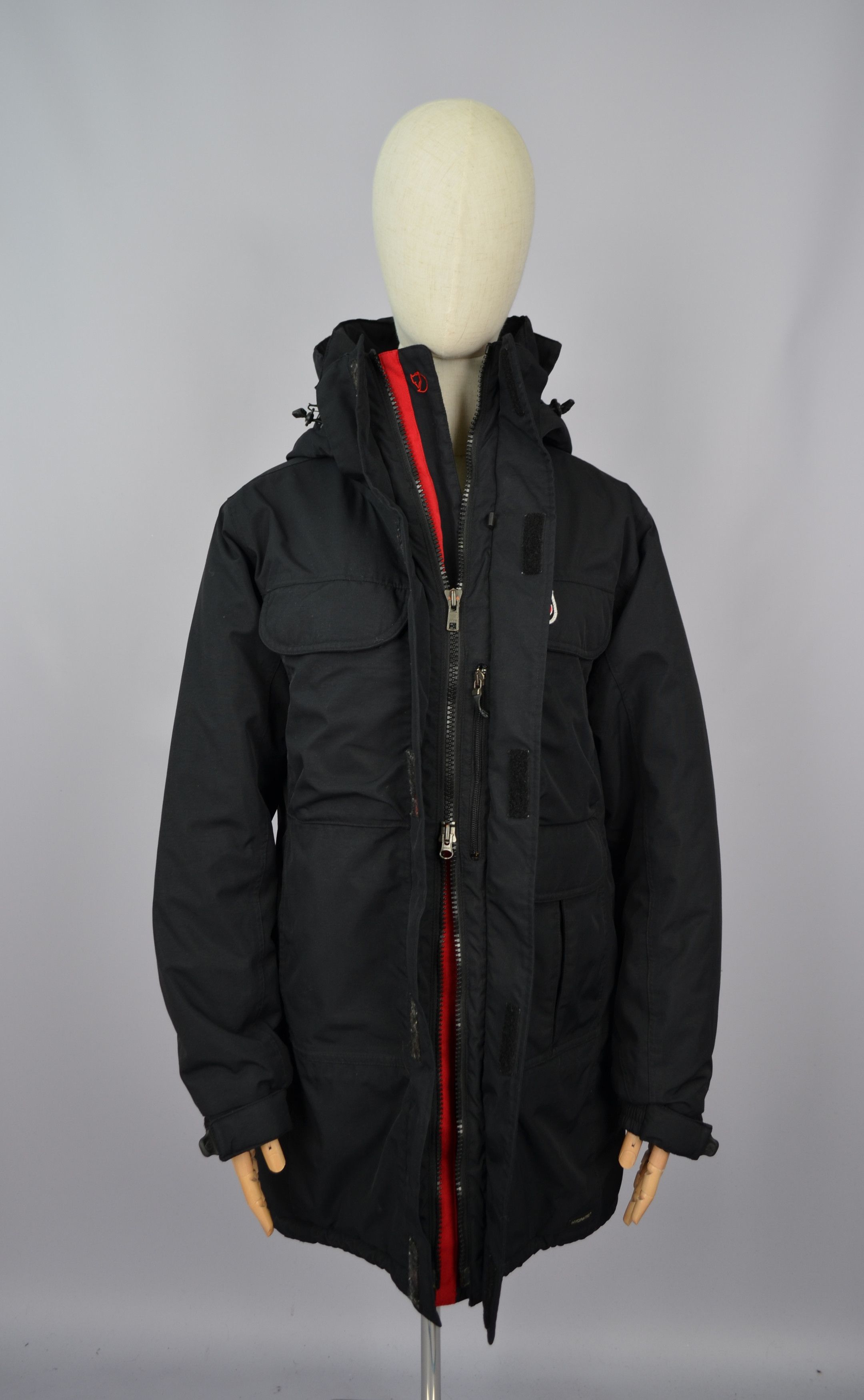 Fjallraven FJALLRAVEN Kodiak Parka Black Hydratic Jacket Hooded Size S Size S / US 4 / IT 40 - 16 Thumbnail