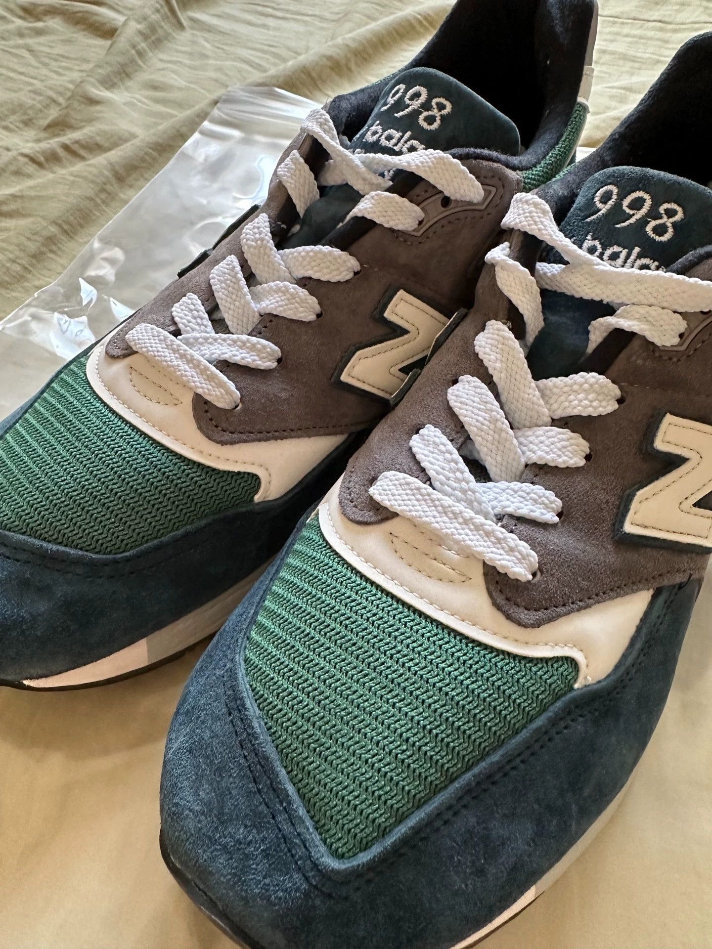 New Balance New Balance 998 Vintage Gray Blue Green Unisex US Size US 10.5 / EU 43-44 - 8 Thumbnail