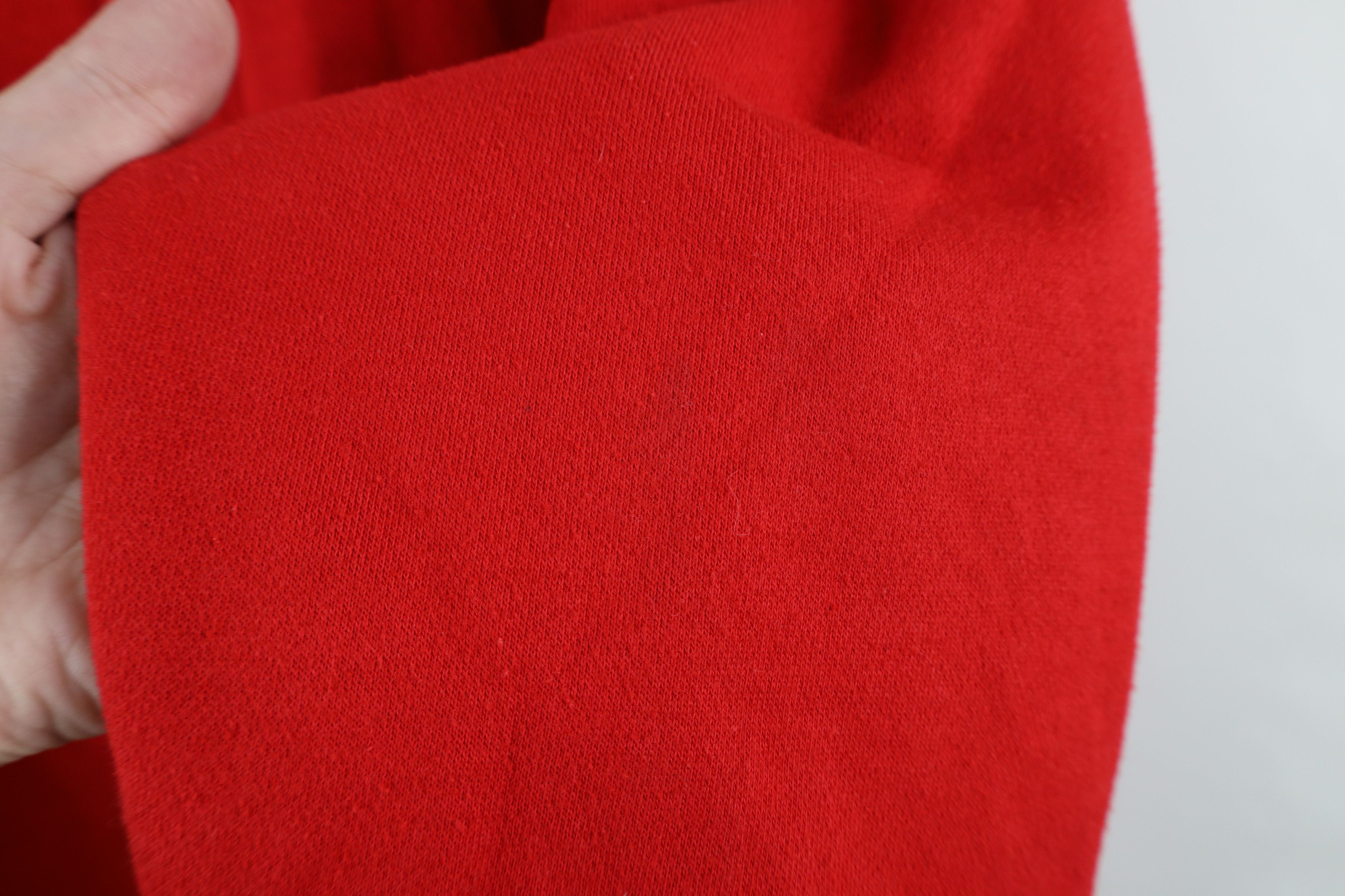 Vintage Vintage 90s Streetwear Button Cardigan Sweatshirt Red Size L / US 10 / IT 46 - 10 Thumbnail