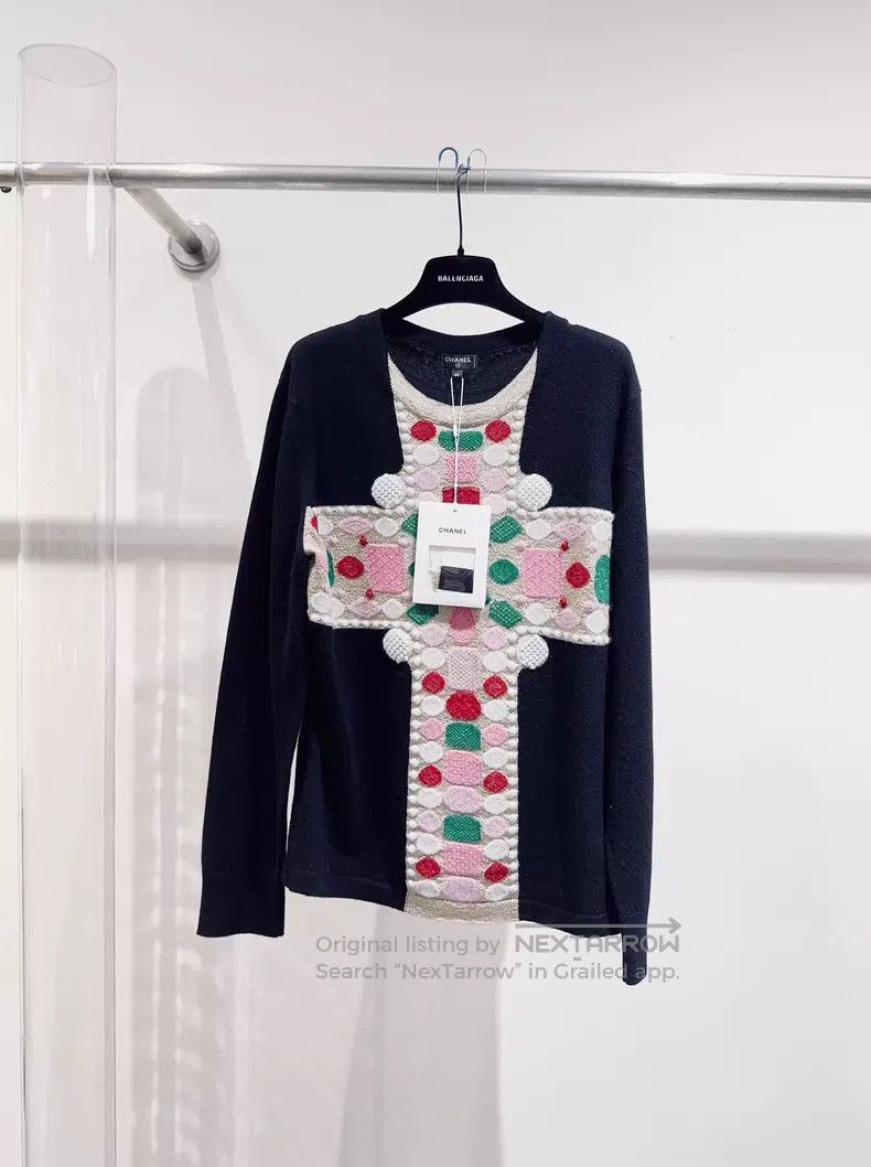 Chanel Chanel Black sweater Size S / US 4 / IT 40 - 1 Thumbnail