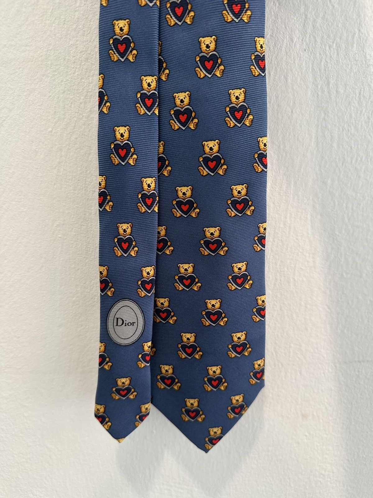 Dior Dior “Teddy Bear” Tie Size ONE SIZE - 1 Thumbnail
