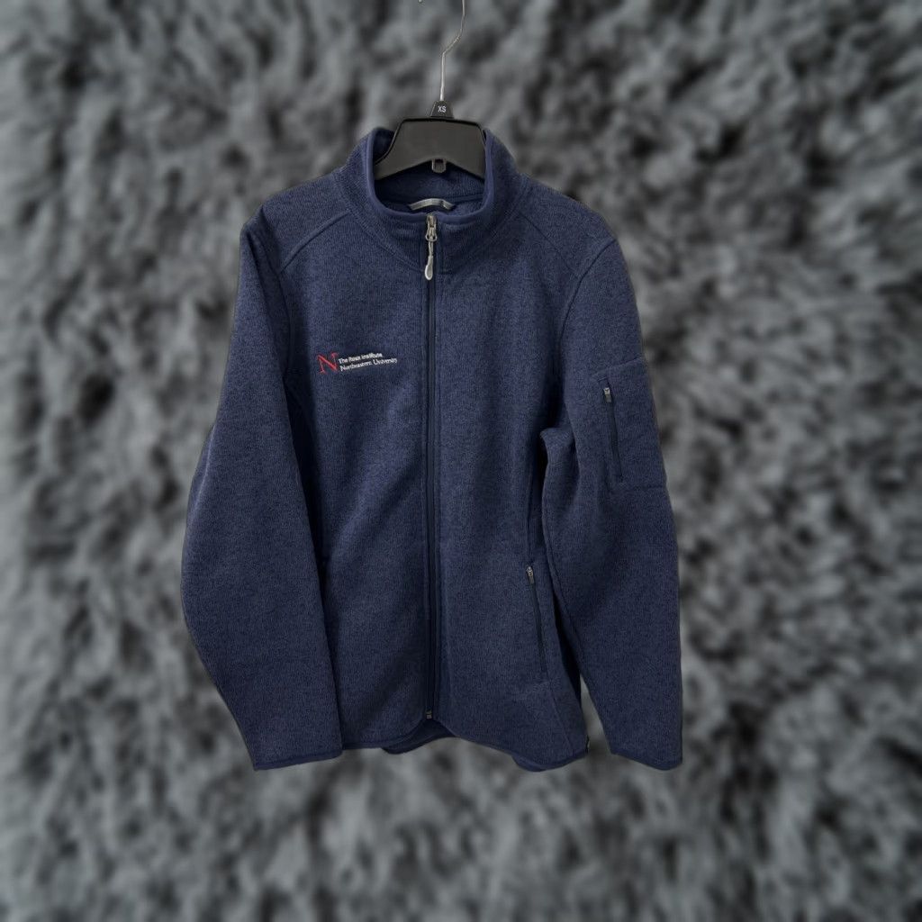 Vintage L.L. Bean Sweater Fleece Jacket Womens XL Navy Blue Full Zip Coat Logo 502383 Regular Jacket Outdoorsman Style Mens? Size XL / US 12-14 / IT 48-50 - 1 Thumbnail