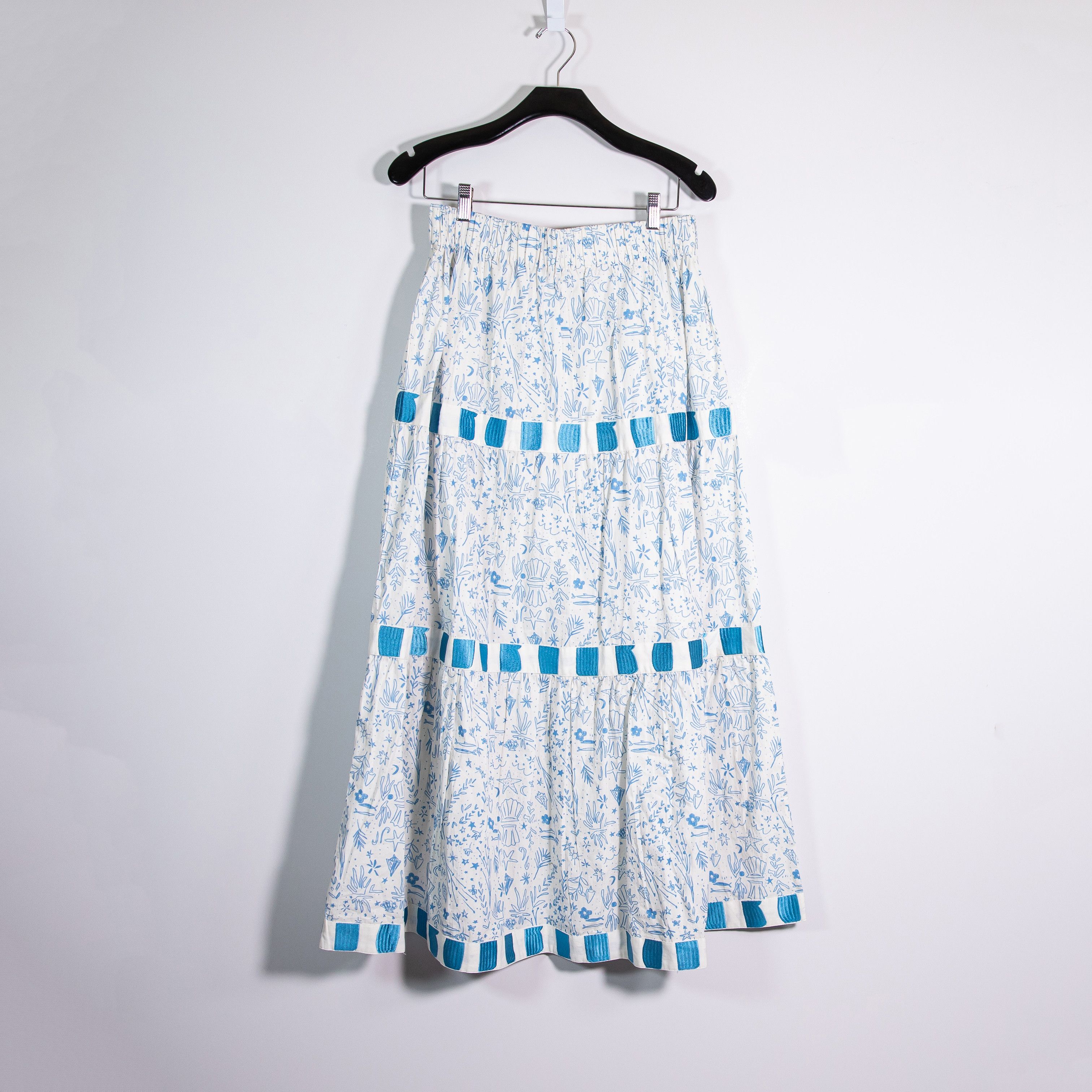 Other Beau & Ro The Abby Cotton Poplin Tiered Size 27" / US 4 / IT 40 - 1 Thumbnail