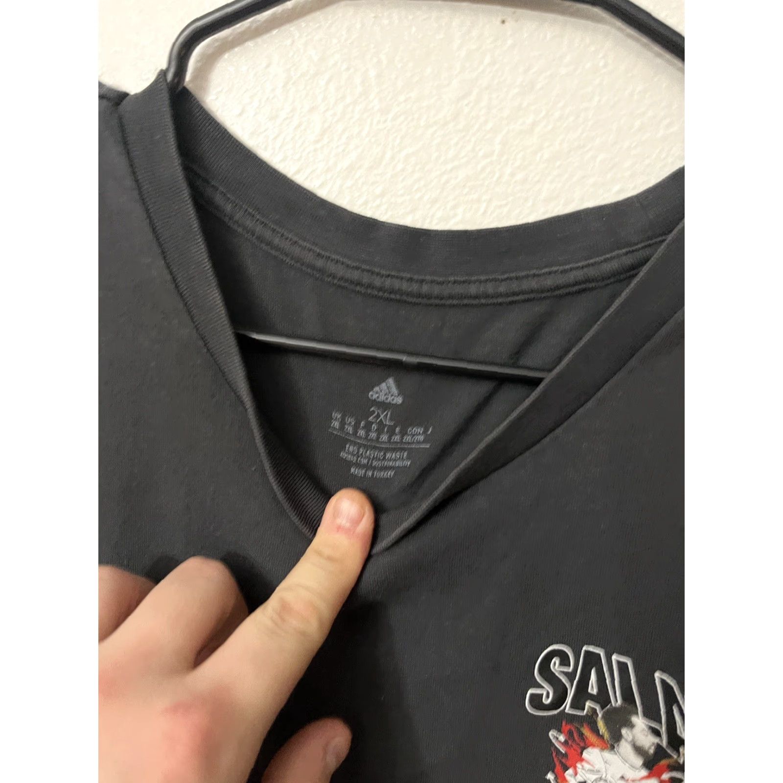 Adidas Adidas Mo Salah Icon Graphic S/S T-Shirt Men’s 2XL Soccer Black Size US XXL / EU 58 / 5 - 4 Thumbnail
