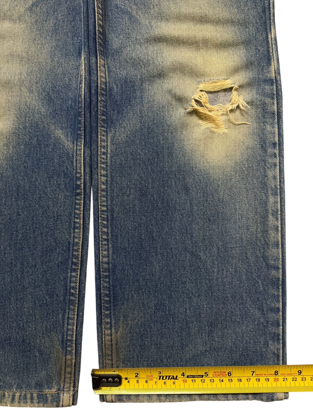 Levi's Vintage Clothing Vintage 90s Levis 515 Blue Mud Wash Distressed Straight Leg Size US 31 - 13 Thumbnail