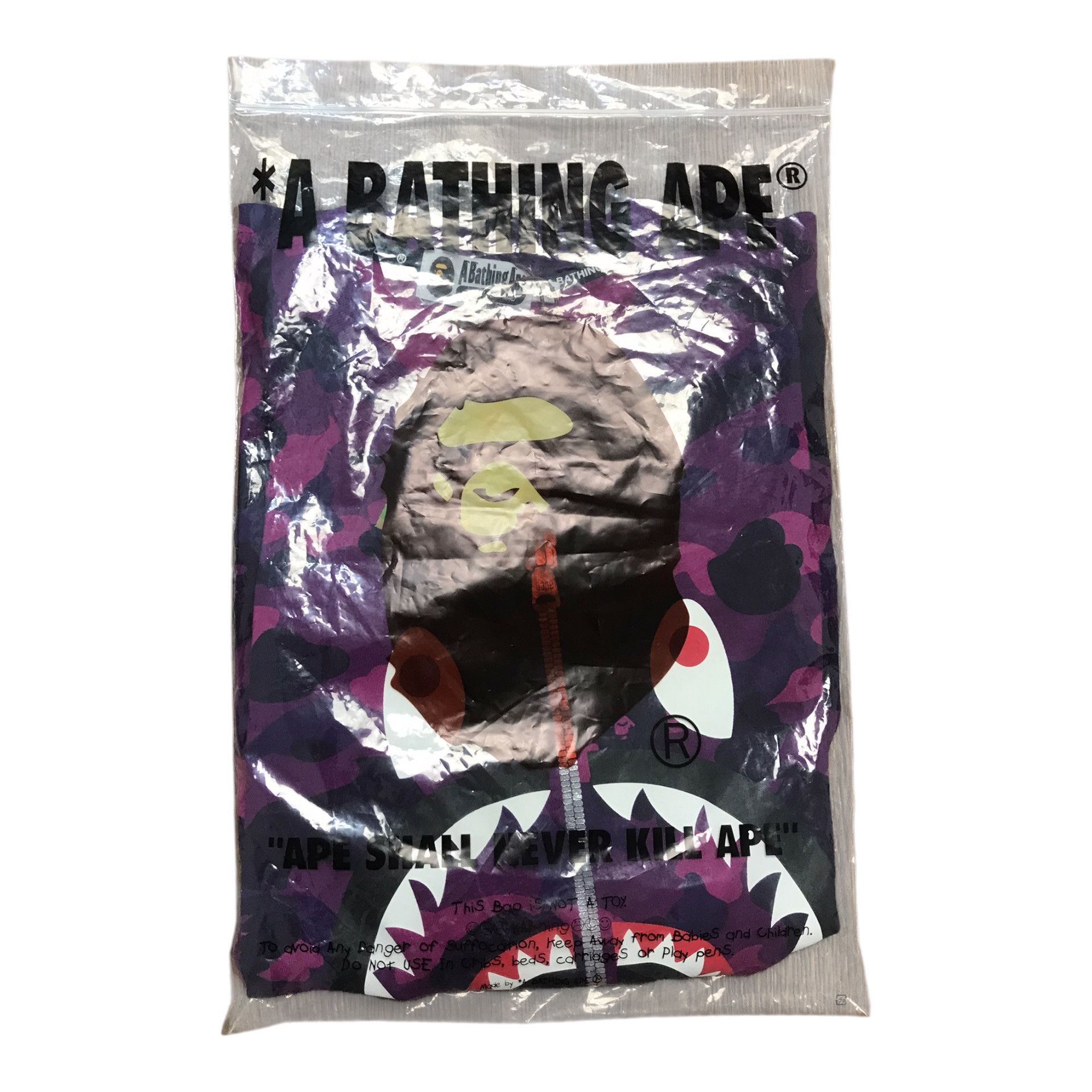 Bape Color Camo Shark L/S Tee Size US M / EU 48-50 / 2 - 4 Thumbnail