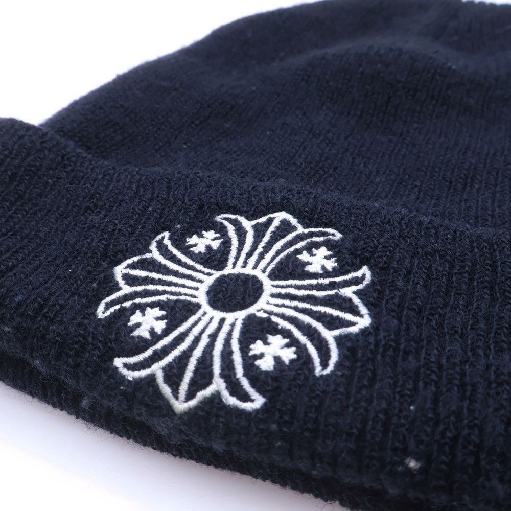 Chrome Hearts Chrome Hearts Wool Watch Cap Black Beanie Hat Size ONE SIZE - 6 Thumbnail
