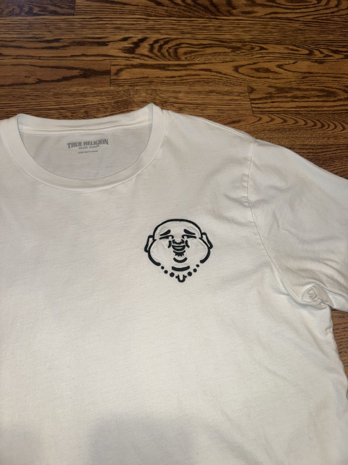 True Religion True Religion Embroidered Head Logo Tee Size US L / EU 52-54 / 3 - 2 Thumbnail