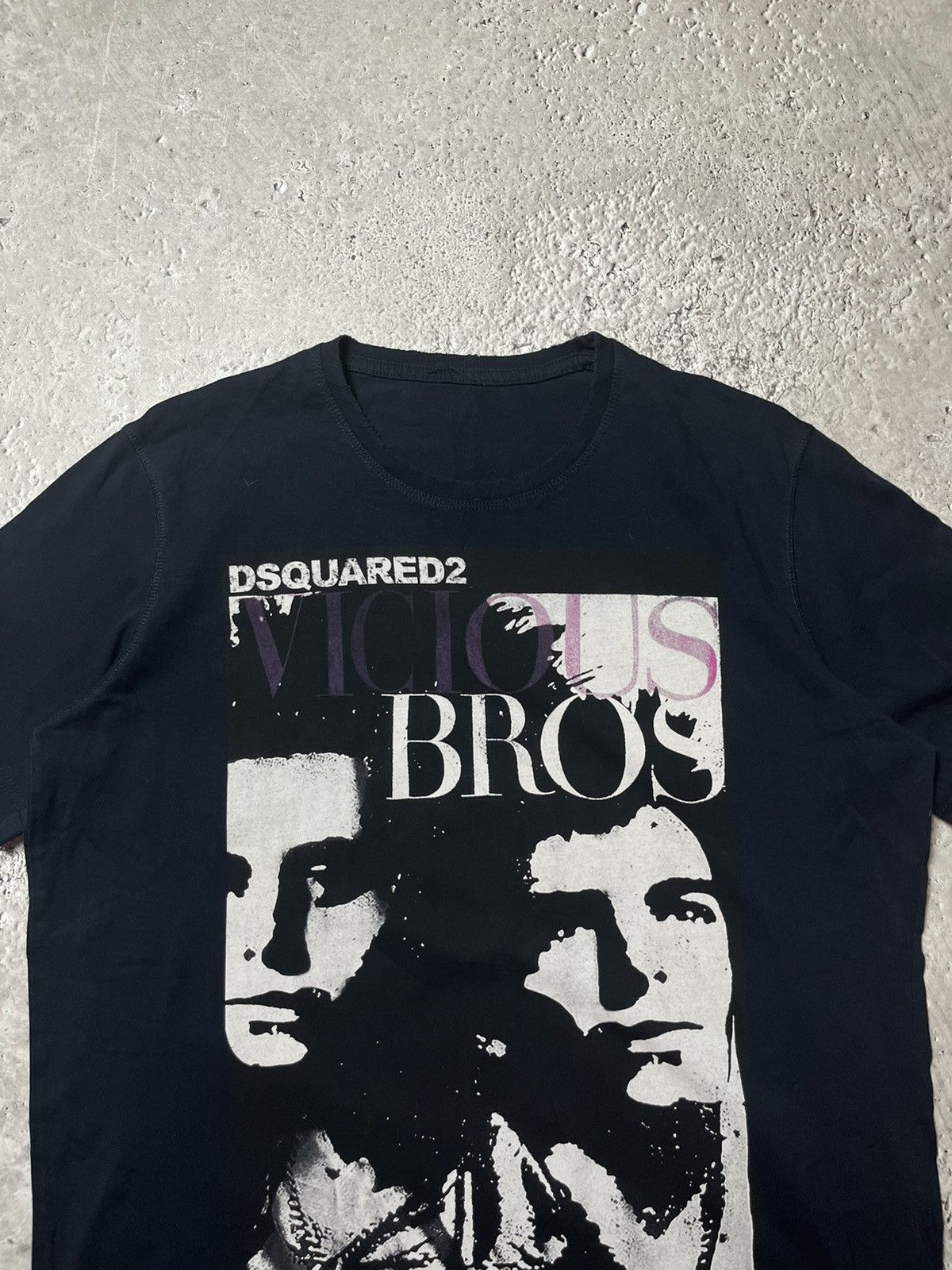 Dsquared2 Dsquared2 Vicious Bros distressed t shirt tee Size US L / EU 52-54 / 3 - 3 Thumbnail