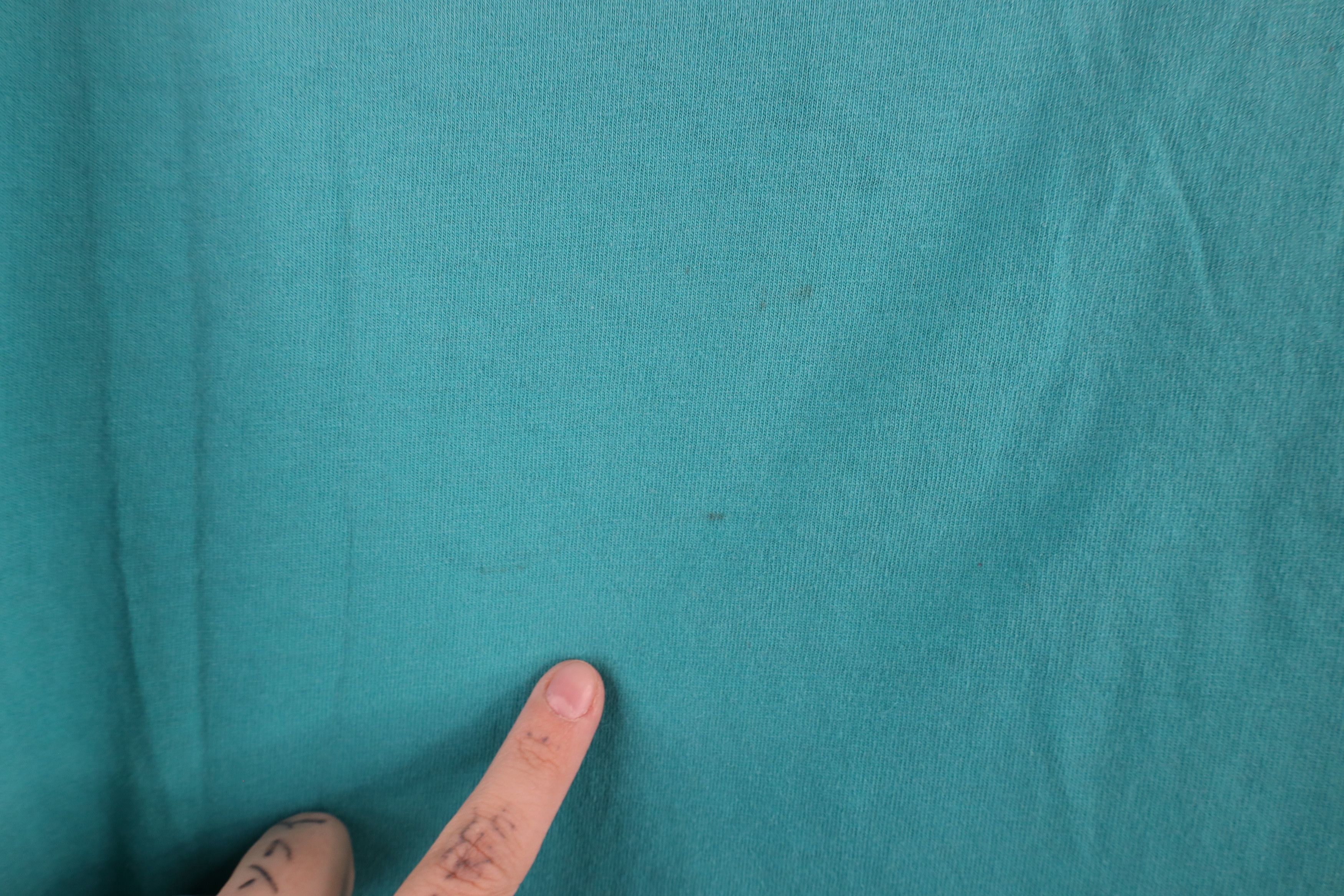 Vintage Vintage 90s Streetwear Short Sleeve Henley T-Shirt Teal Size US XXL / EU 58 / 5 - 12 Thumbnail