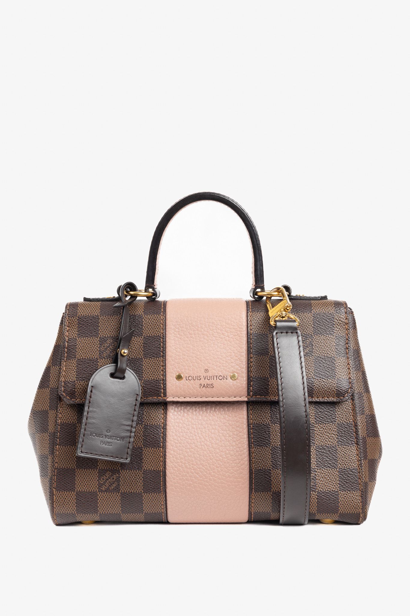 Louis Vuitton Bond Street BB Damier Canvas Leather Handbag