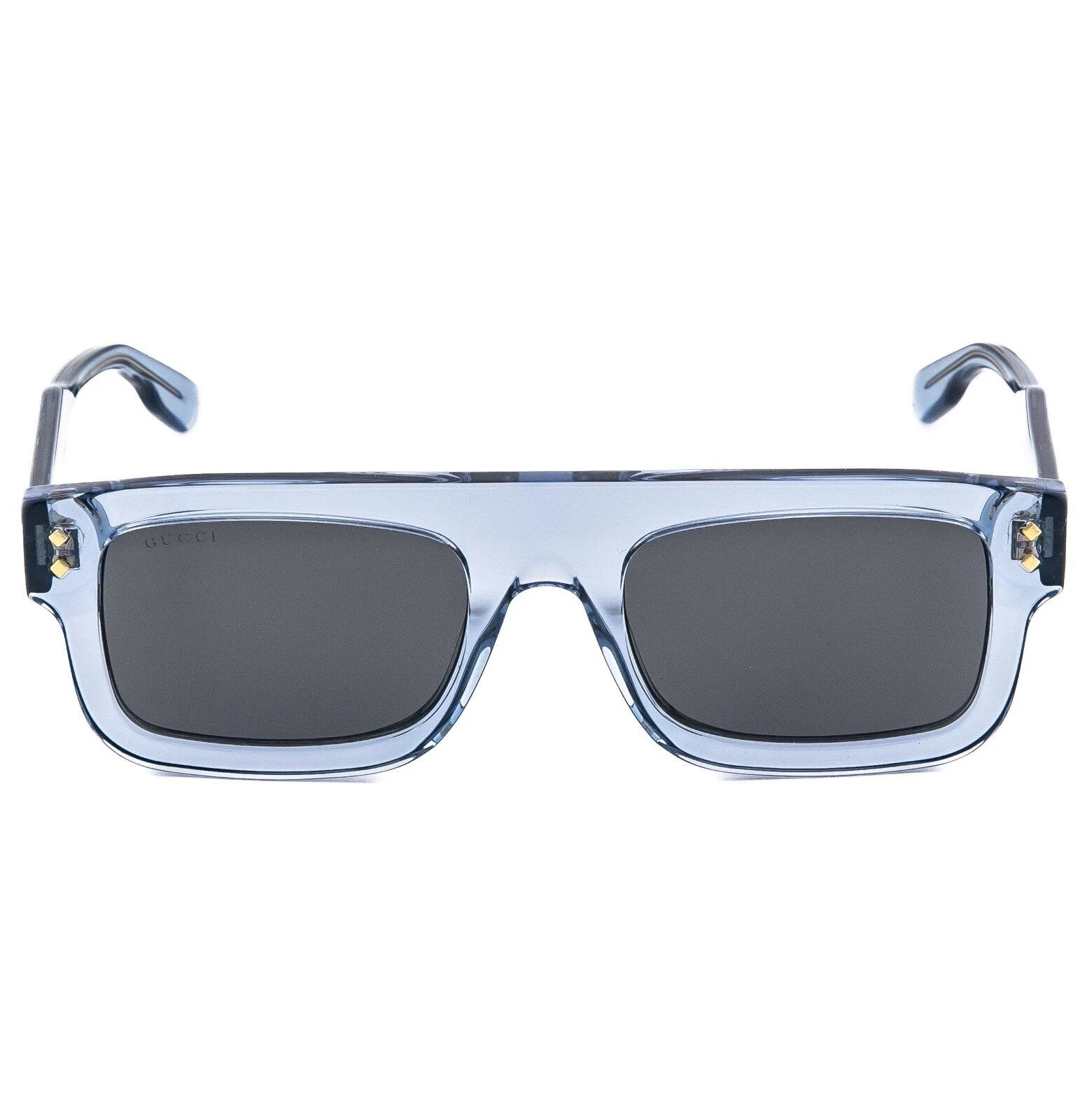 Gucci GUCCI Gg1085S 1085 Crystal Blue Diamond Unisex Chunky 004 Size ONE SIZE - 5 Thumbnail