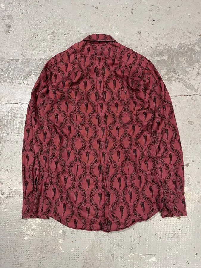Dolce & Gabbana 2010s Dolce & Gabbana Red & Black Devil Shirt Size US M / EU 48-50 / 2 - 7 Thumbnail