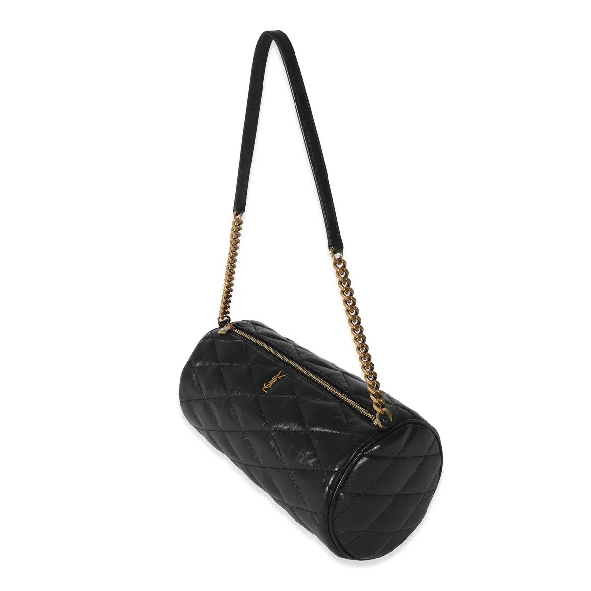 Saint Laurent Paris o1b1hav110824 Size: OS / Small Sade Tube Bag Lambskin Black Size ONE SIZE - 2 Thumbnail