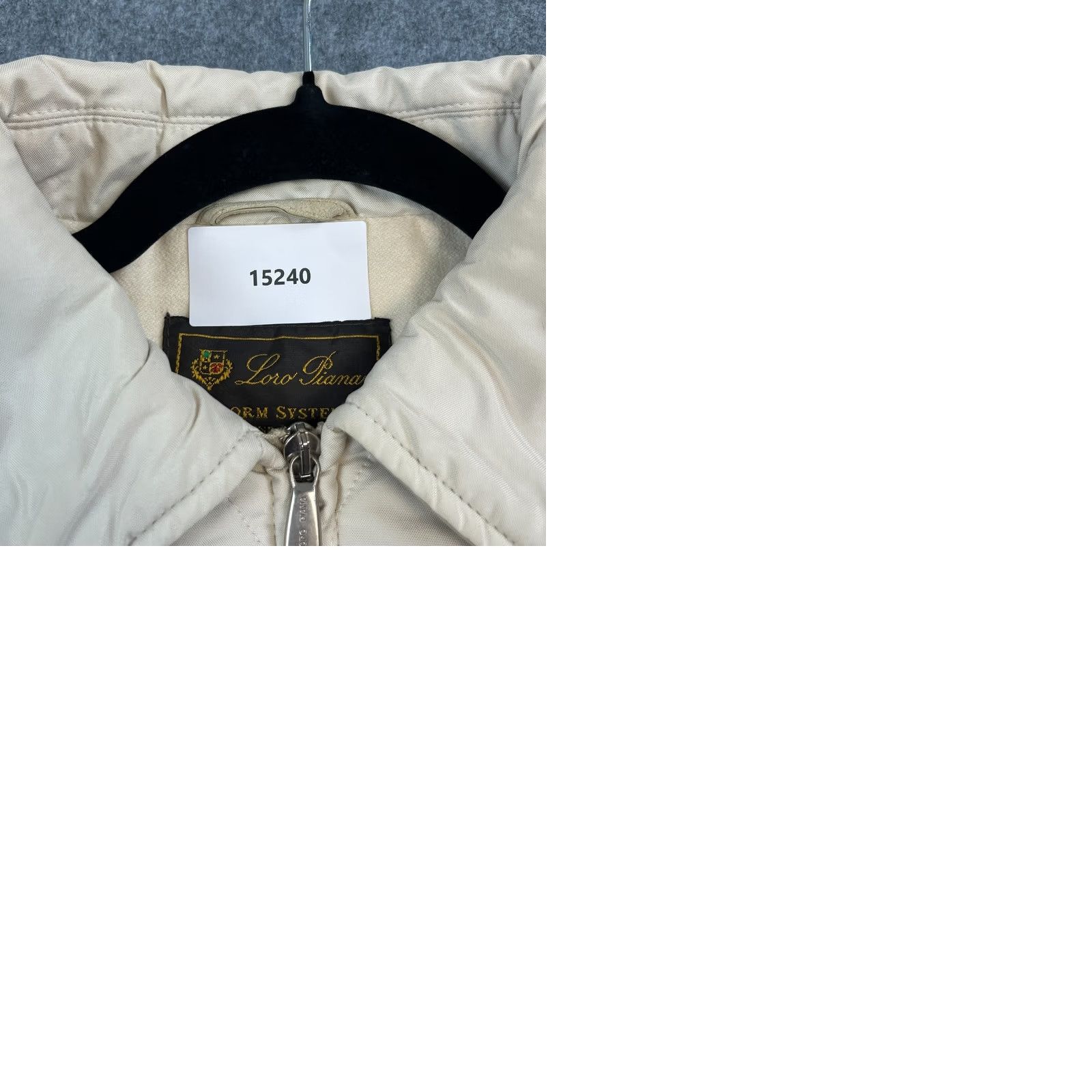 Loro Piana Loro Piana Womens Quilted Jacket Cream 44 UK 10 Italy Made Storm System Twenty K Jacket Womens Regular Cream Beige Pockets Size L / US 10 / IT 46 - 10 Thumbnail