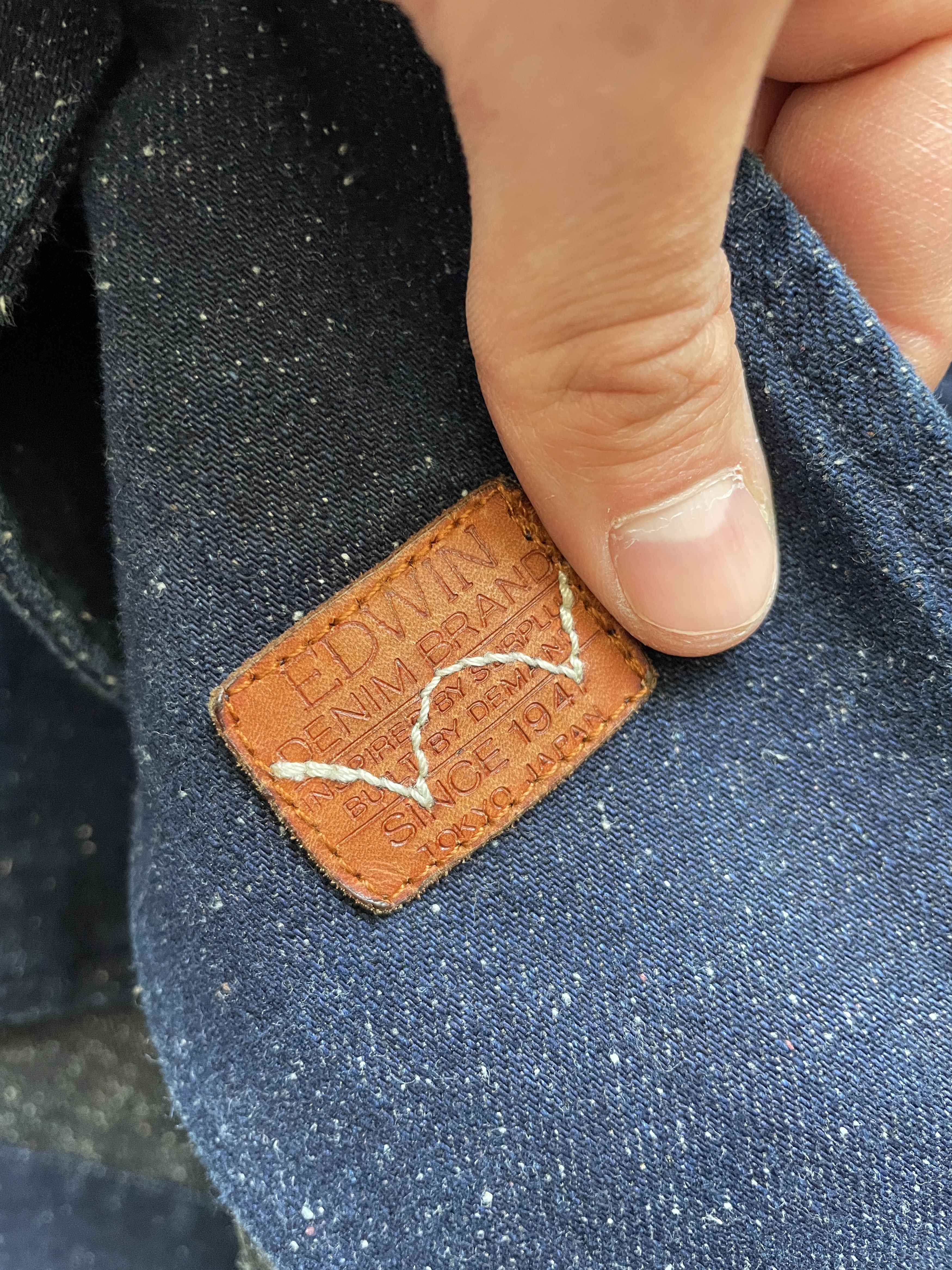 Edwin EDWIN REDFORD TOKYO JAPANEESE AMERICANO DENIM BLAZER JACKET Size US L / EU 52-54 / 3 - 8 Thumbnail