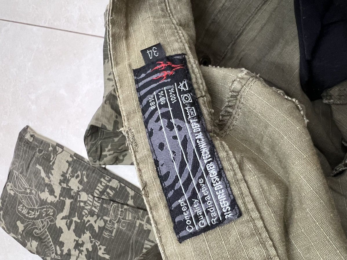 Japanese Brand RiseFire Tactical Camo Bondage Cargo Pant Size US 34 / EU 50 - 6 Thumbnail
