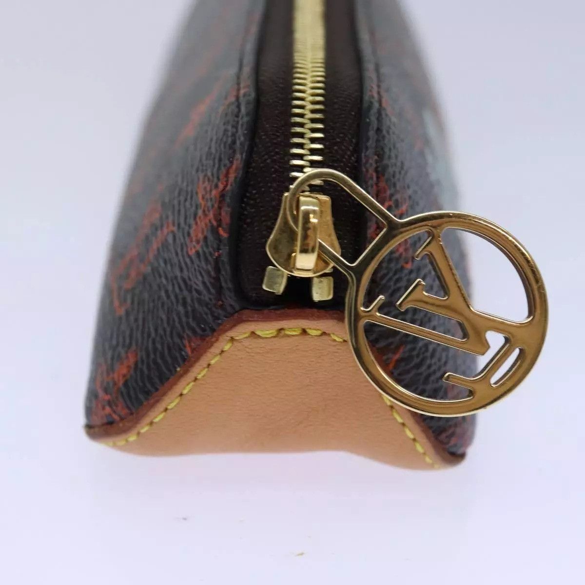 Louis Vuitton LOUIS VUITTON Catgram Trousse Elizabeth Pen Case Brown Size ONE SIZE - 15 Thumbnail