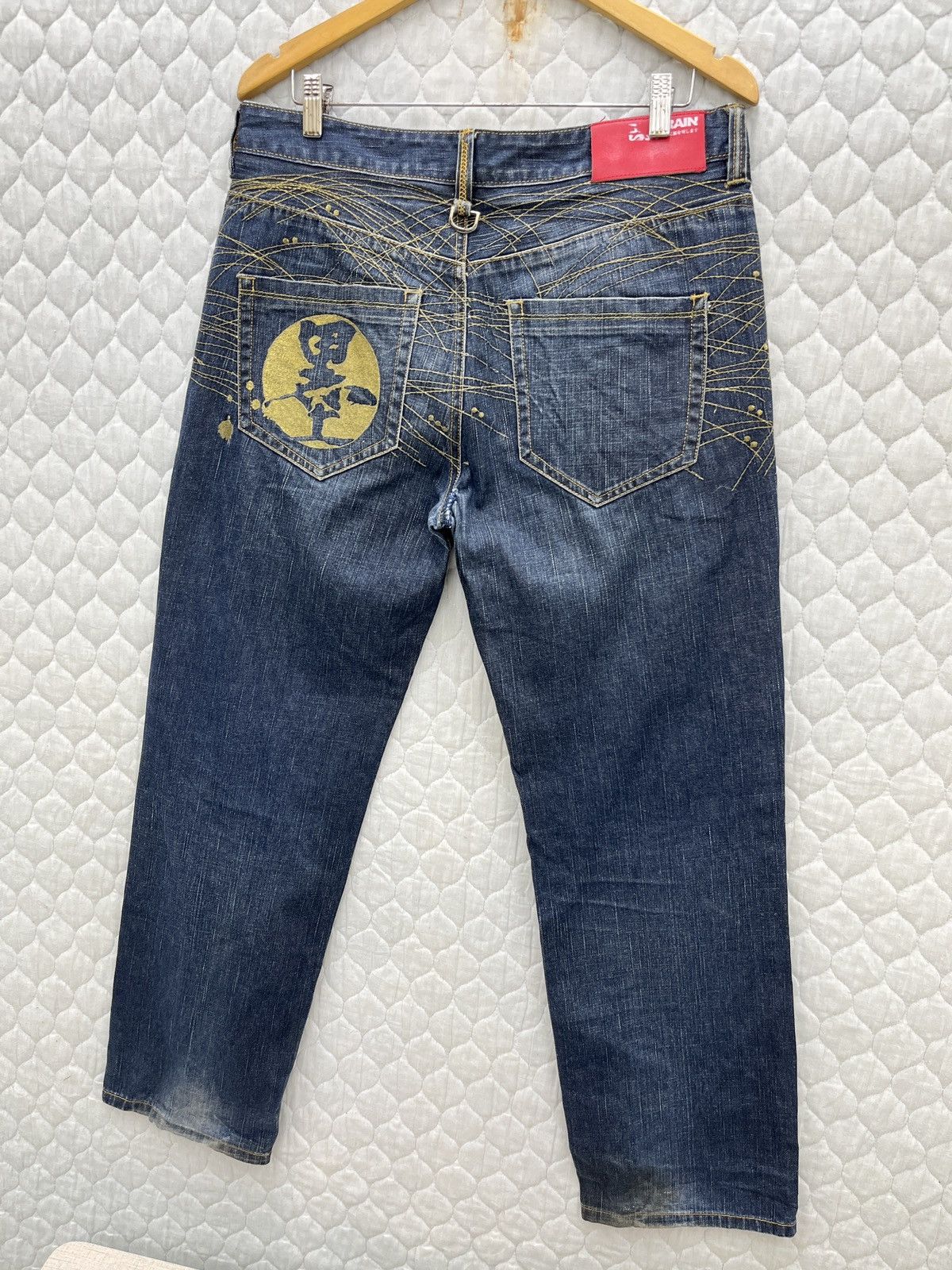 Karakuri Tamashii 🔥🔥🔥ARCHIVE TAKAHASHI BIG TRAIN JAPAN DENIM Size US 34 / EU 50 - 5 Thumbnail