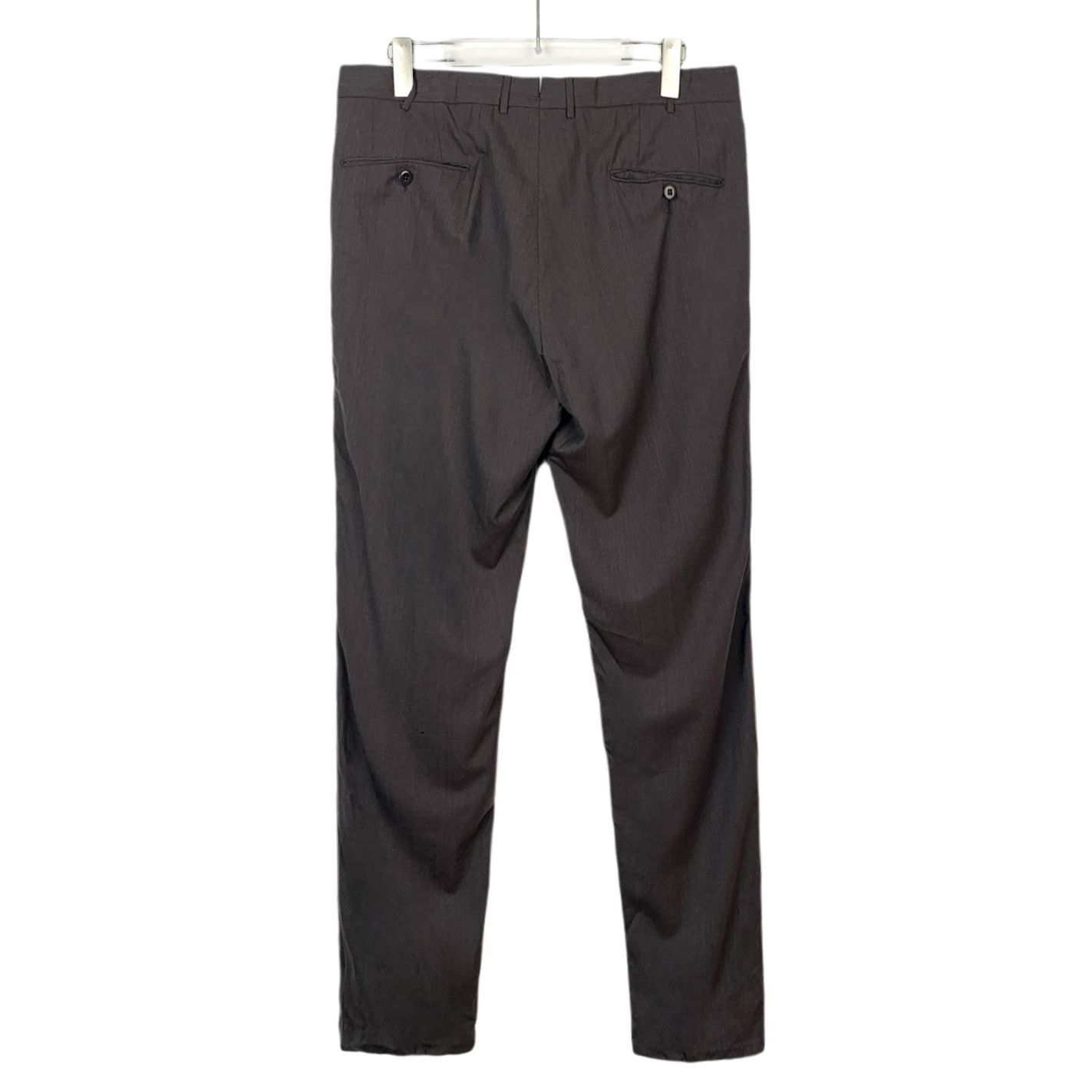 Ermenegildo Zegna Ermenegildo Zegna Slim Fit Grey Wool Trousers All Season Hig Size US 28 / EU 44 - 7 Thumbnail