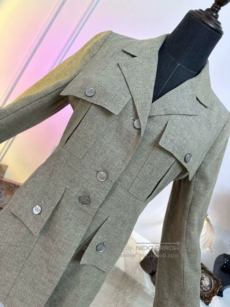 Chanel Chanel Vintage casual linen suit jacket Size XS / US 0-2 / IT 36-38 - 5 Thumbnail