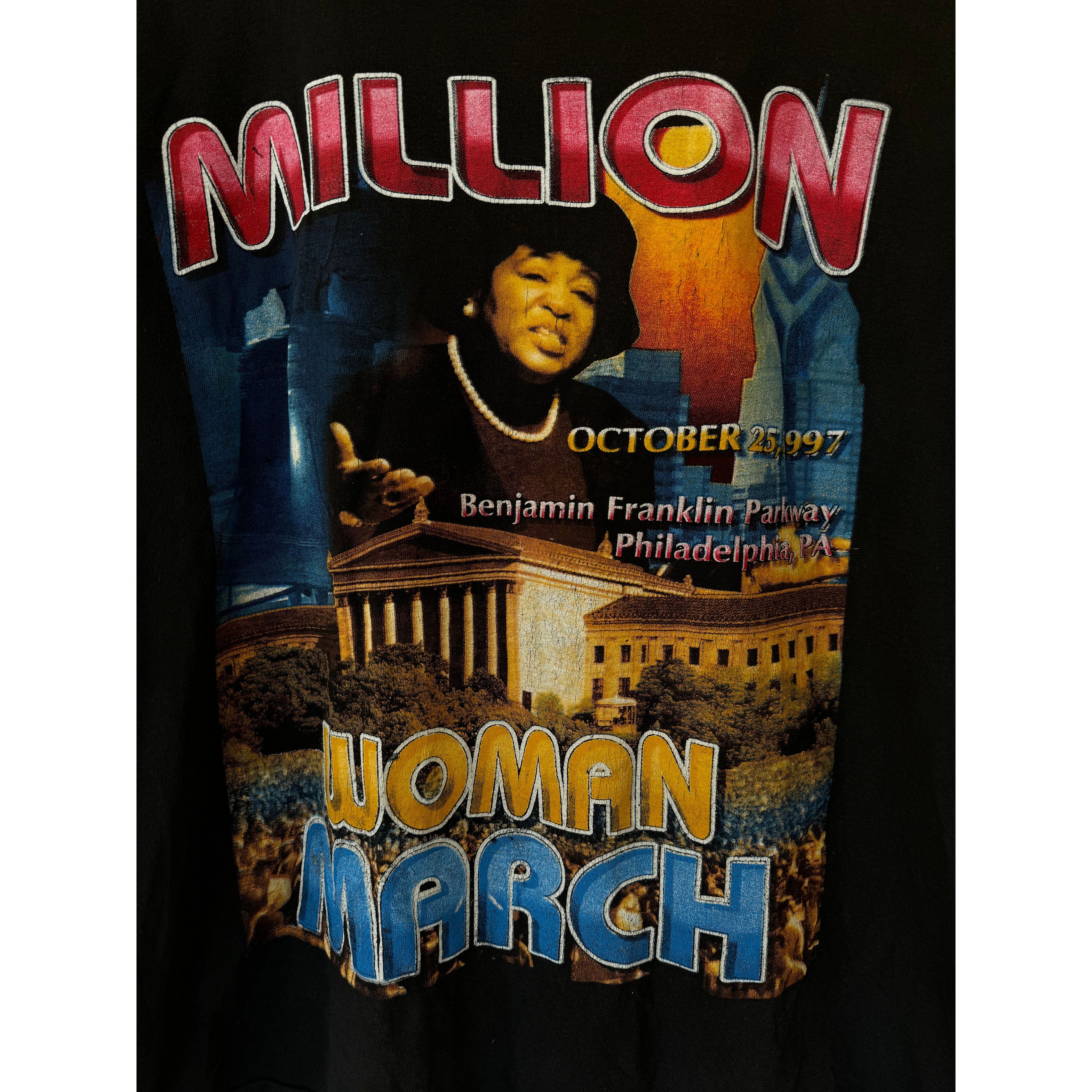 Vintage Million Women March Tee Size US XL / EU 56 / 4 - 4 Thumbnail