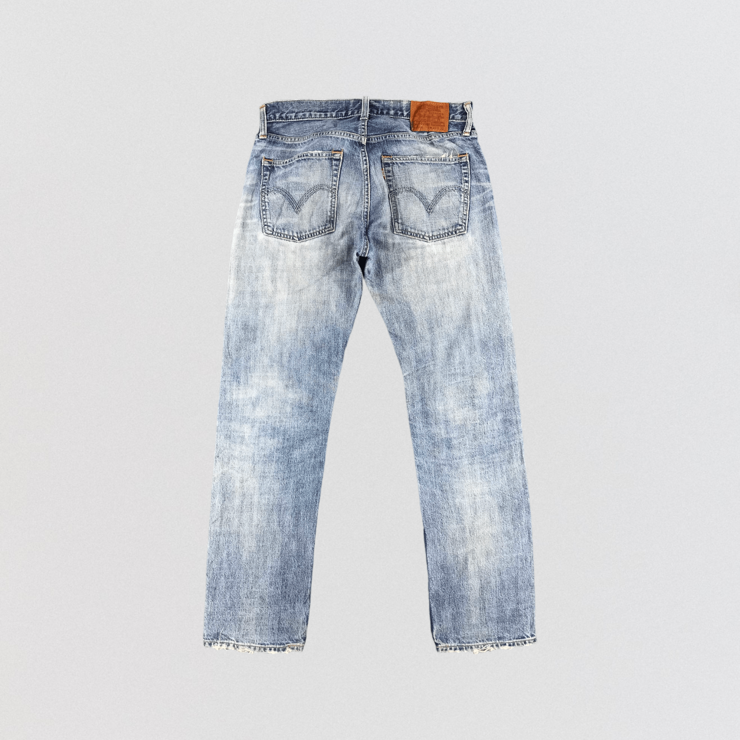 Levi's × Vintage Vintage 90s Light Wash Levis 506 Jeans-JM1952 Size US 34 / EU 50 - 2 Thumbnail